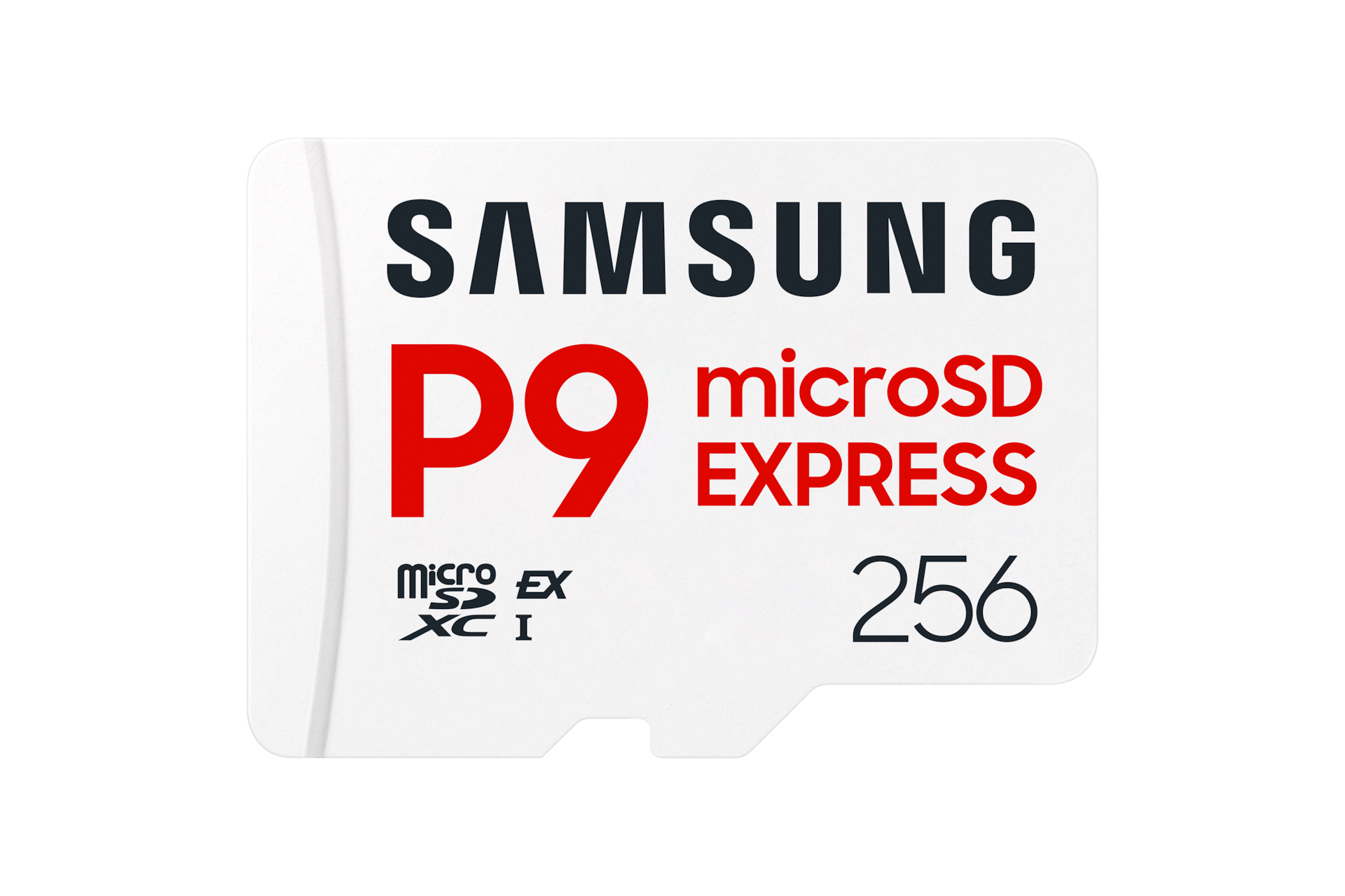 마이크로SD Express 메모리카드 P9 Express 256GB 정면 이미지