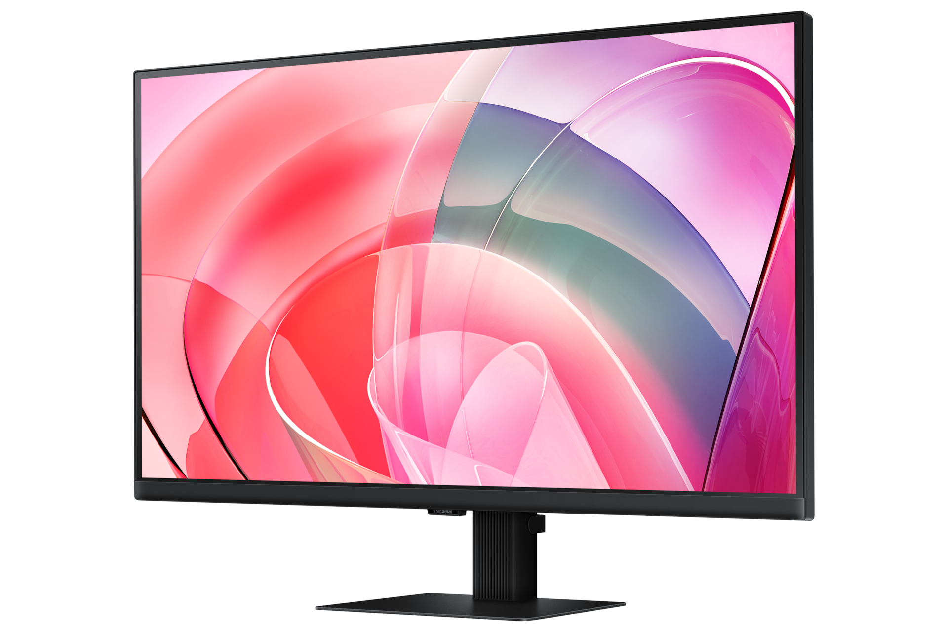 고해상도 뷰피니티 S7(S70D) 블랙 (68.4 cm) 블랙 우측면 화면 켜짐