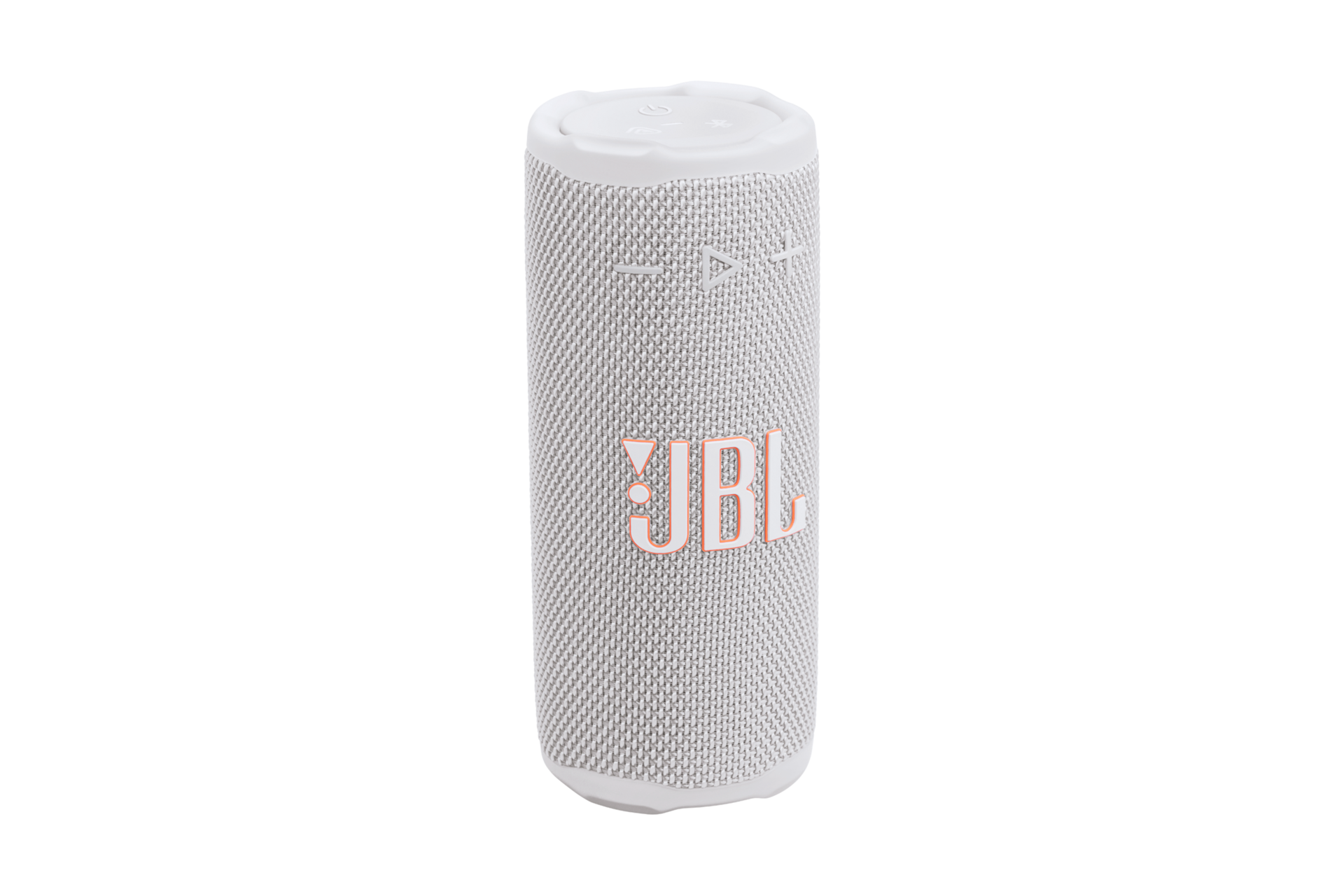 JBL GRIP 포터블 블루투스 스피커 화이트 우측 45도