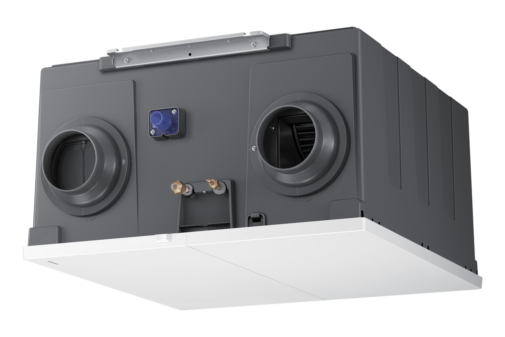 가정용 무풍 시스템에어컨 114.6㎡ 4실+Bespoke AI 에어 콤보 (좌타입) 1way 천장형 가정용 시스템에어컨 에어 콤보 좌타입 우측 15도 컷