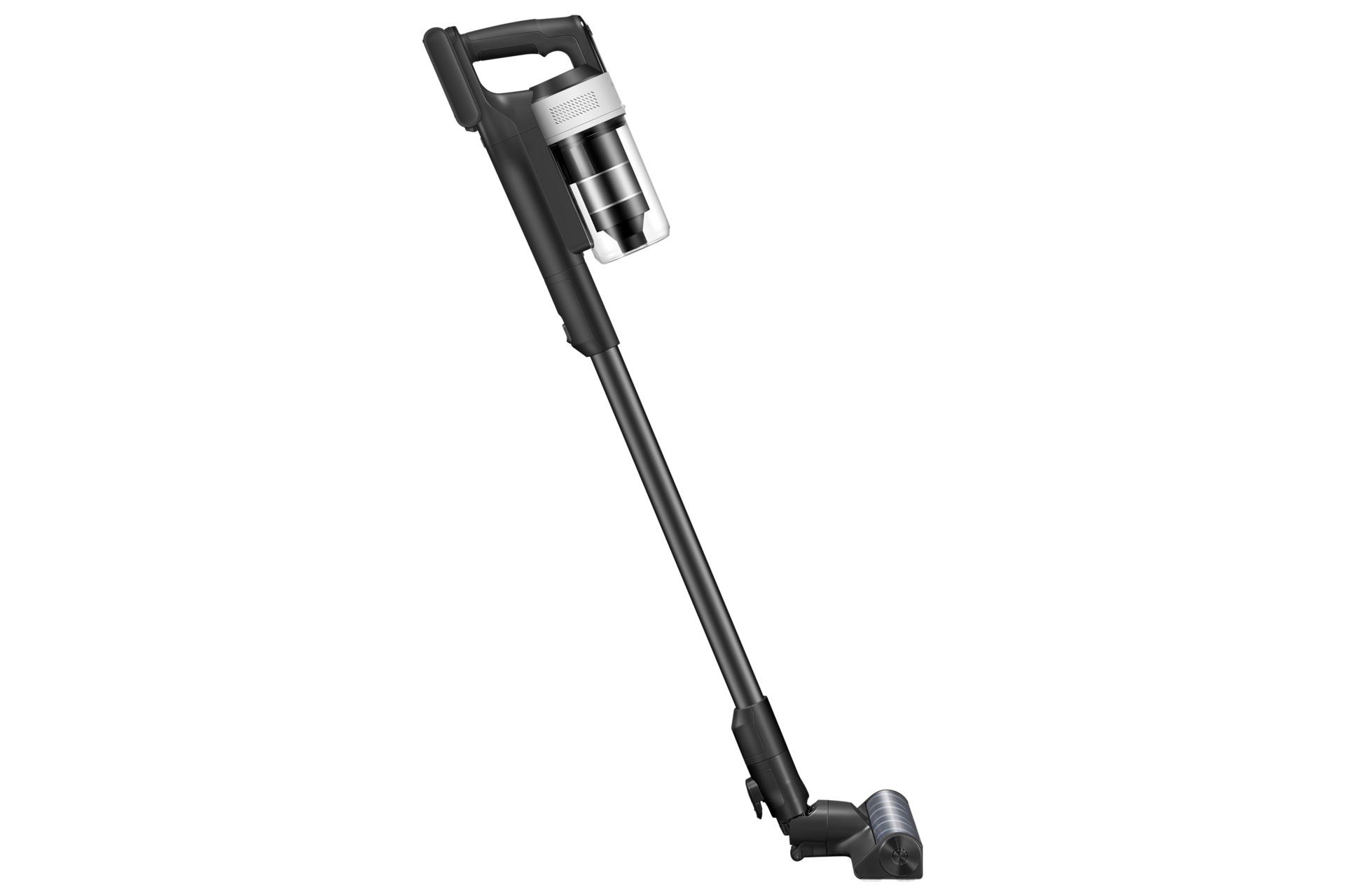 제트 핏 침구 브러시 패키지 (새틴 블랙) 뒤로 기울어진 왼쪽 측면