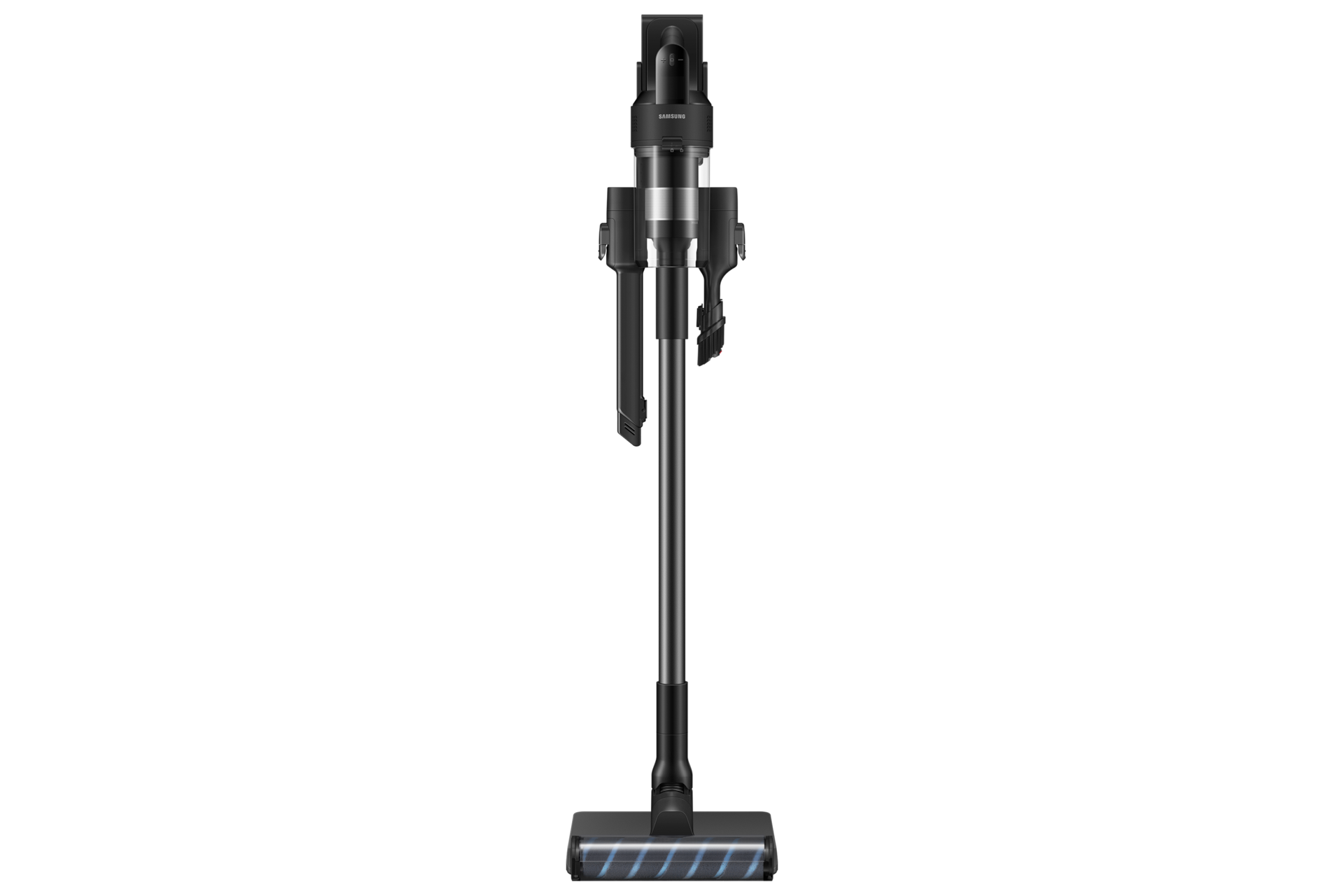 제트 핏 (새틴 블랙) 거치대에 거치된 정면