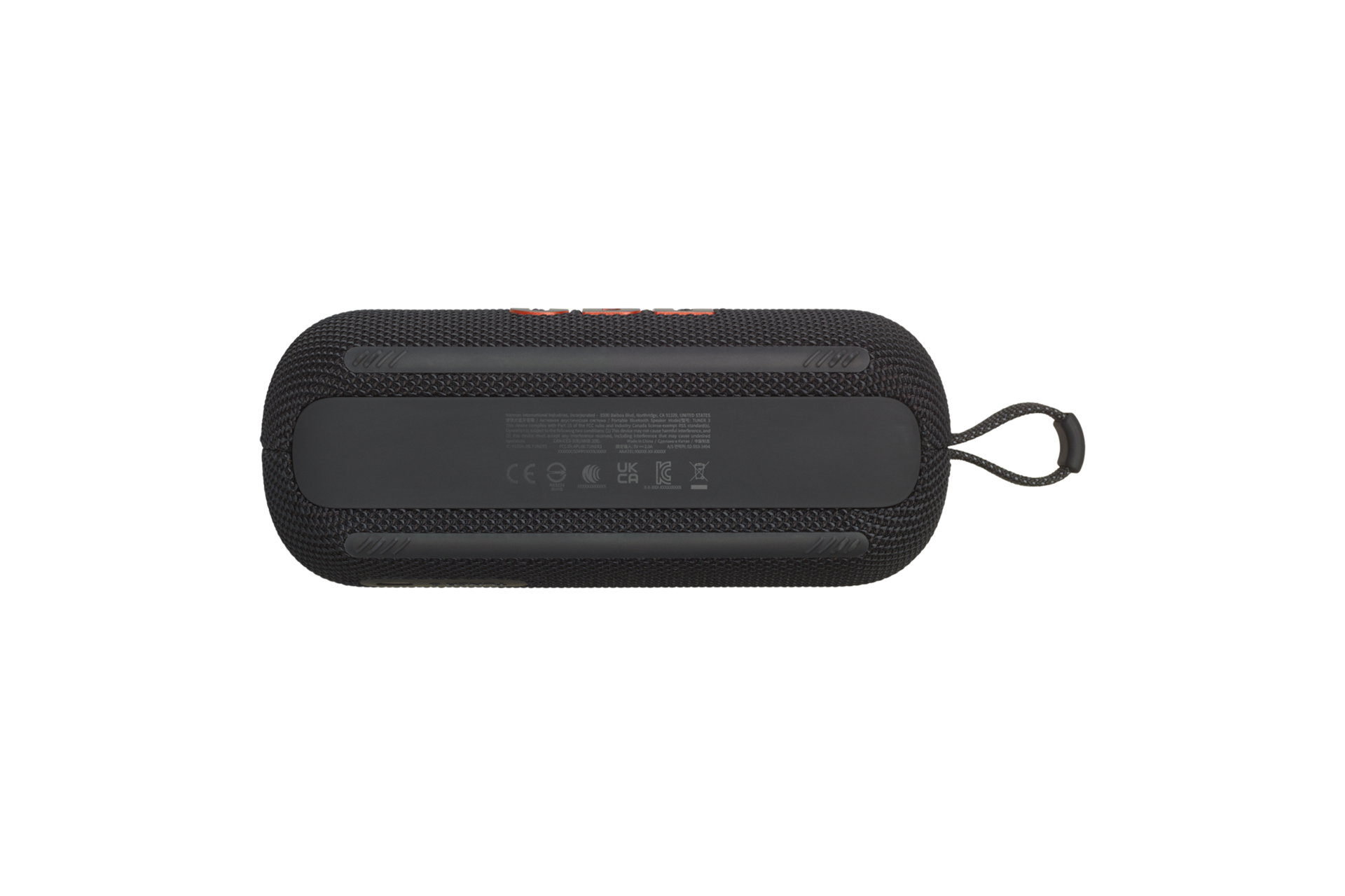 JBL TUNER 3 라디오 겸용 블루투스 스피커 블랙 밑면