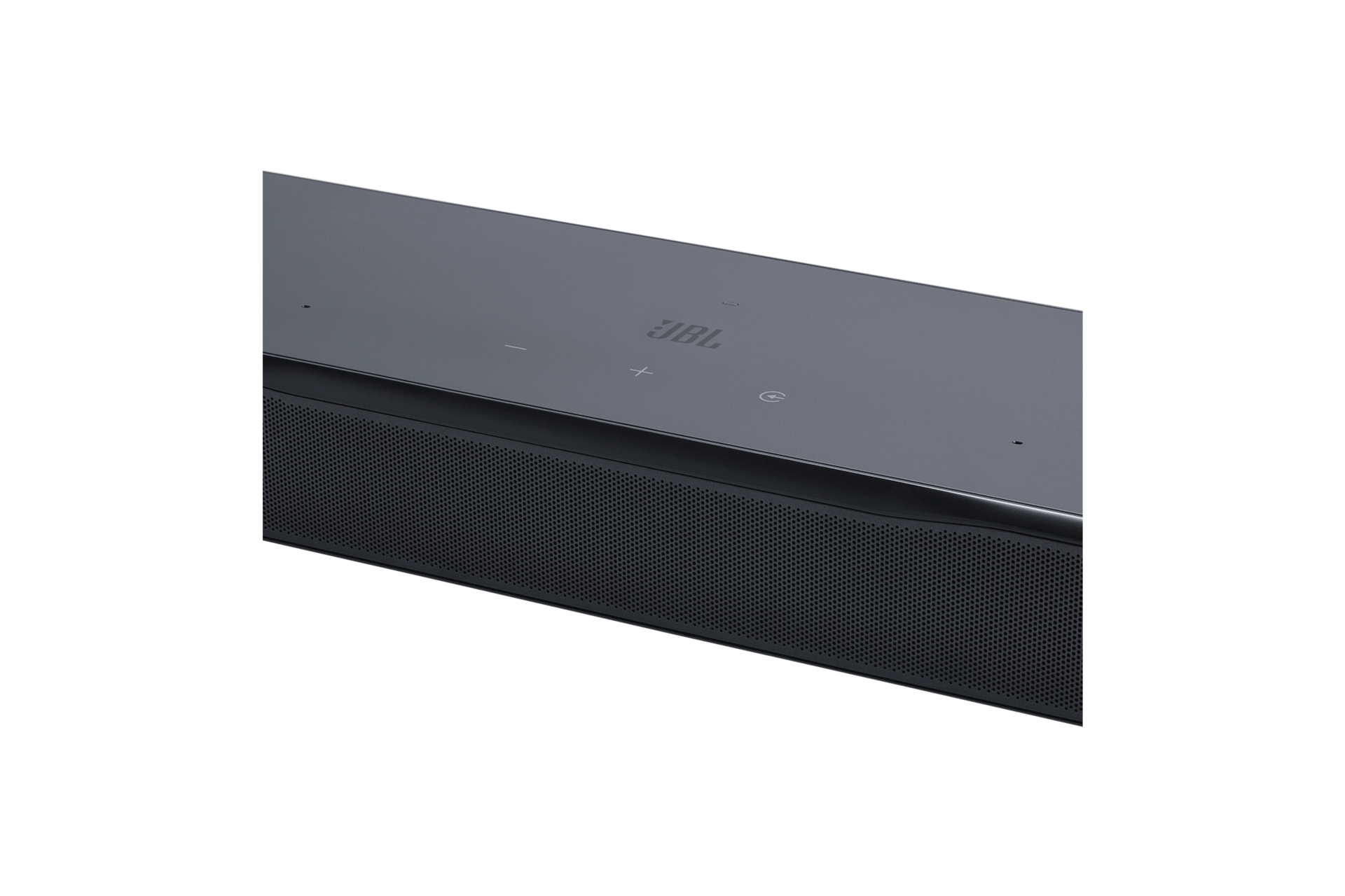 JBL BAR 1000 MK2 분리형 사운드바 상단 버튼 부분 확대 컷