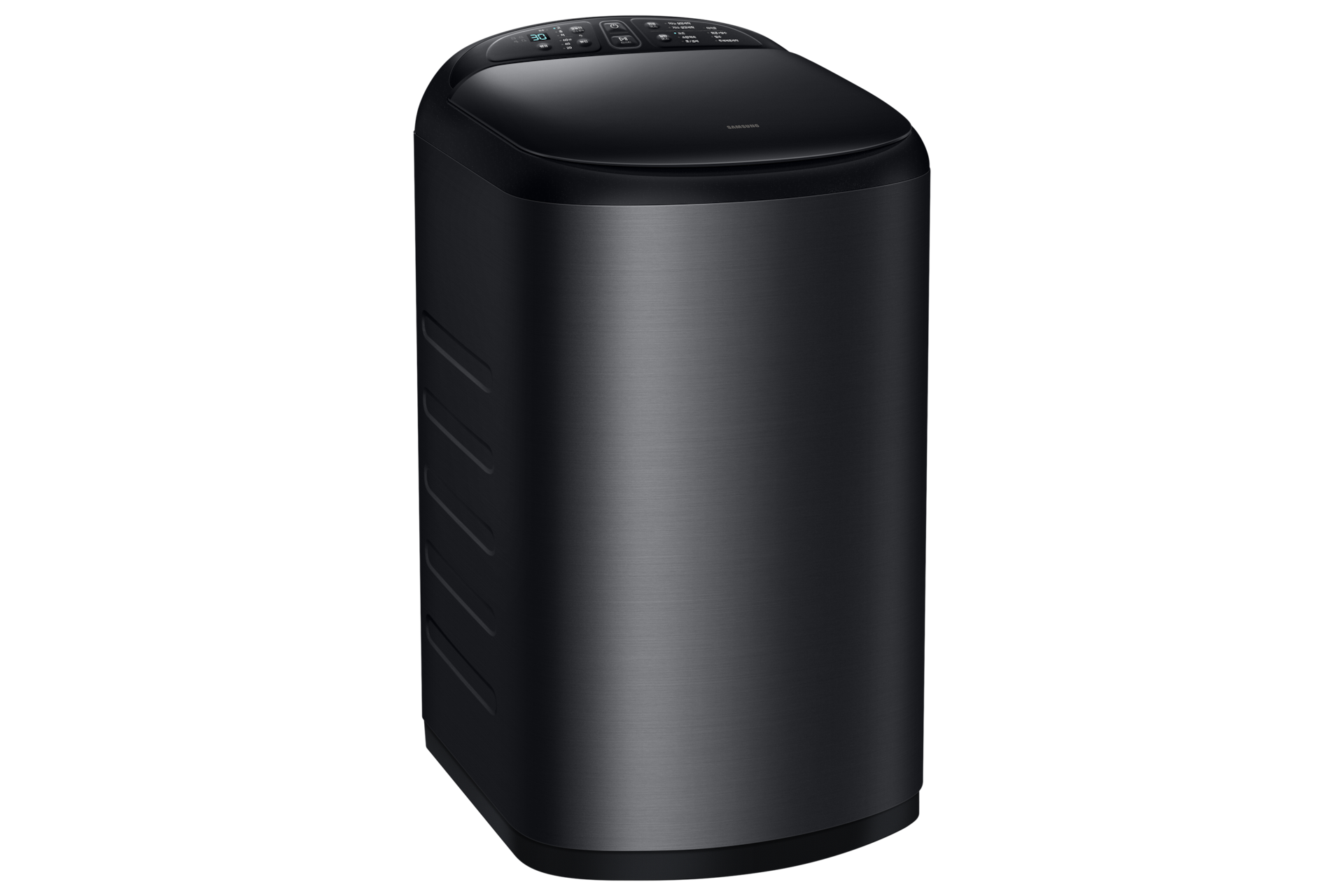 아가사랑 3 kg 세탁기 블랙캐비어 좌측 15도