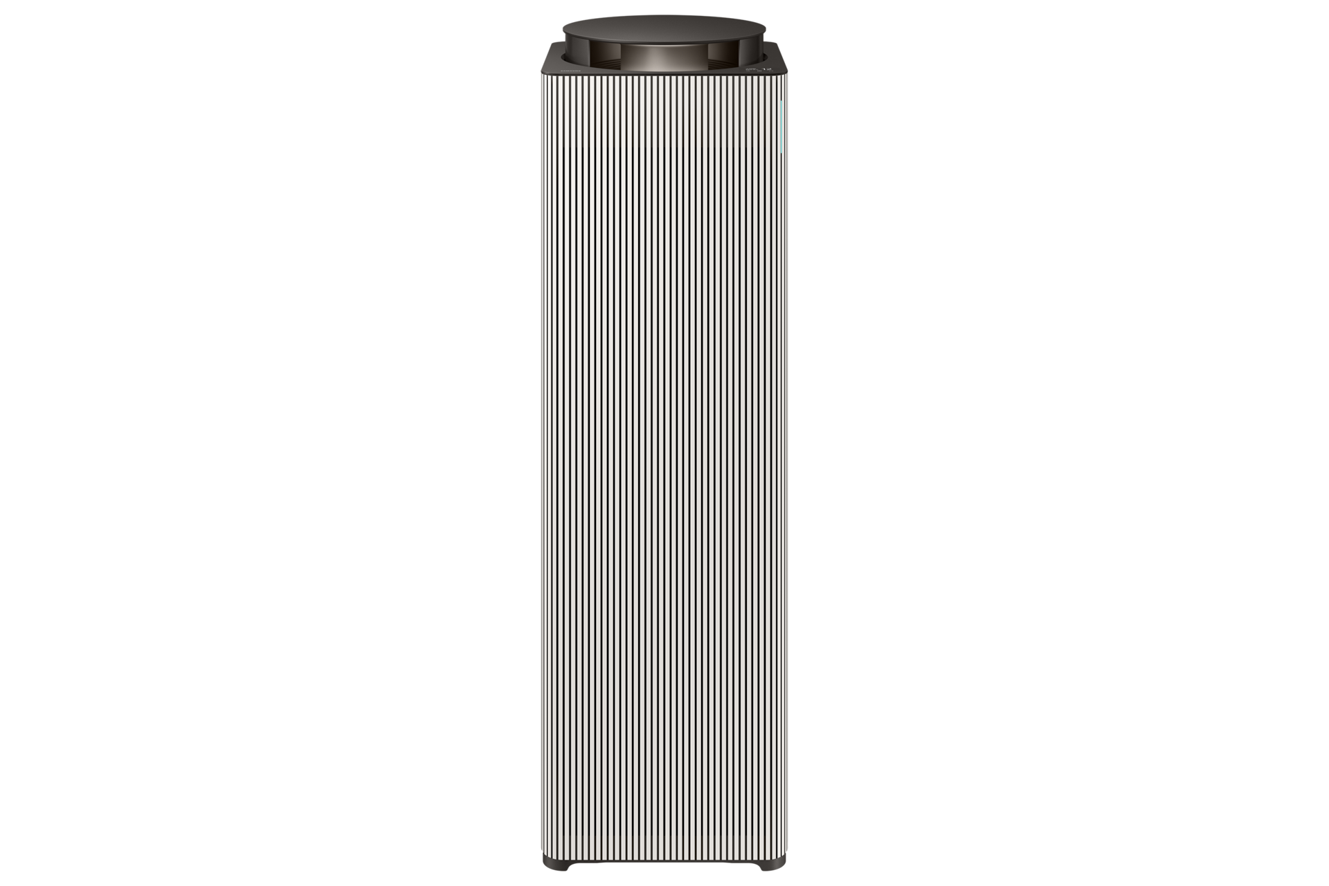 Infinite AI 공기청정기 (100㎡, S 필터) 에센셜 베이지 팝업 청정부스터 열린 정면