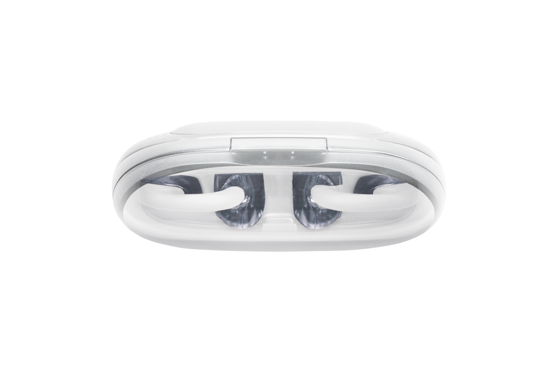 JBL SOUNDGEAR CLIPS 오픈 이어 블루투스 이어폰 화이트 윗면