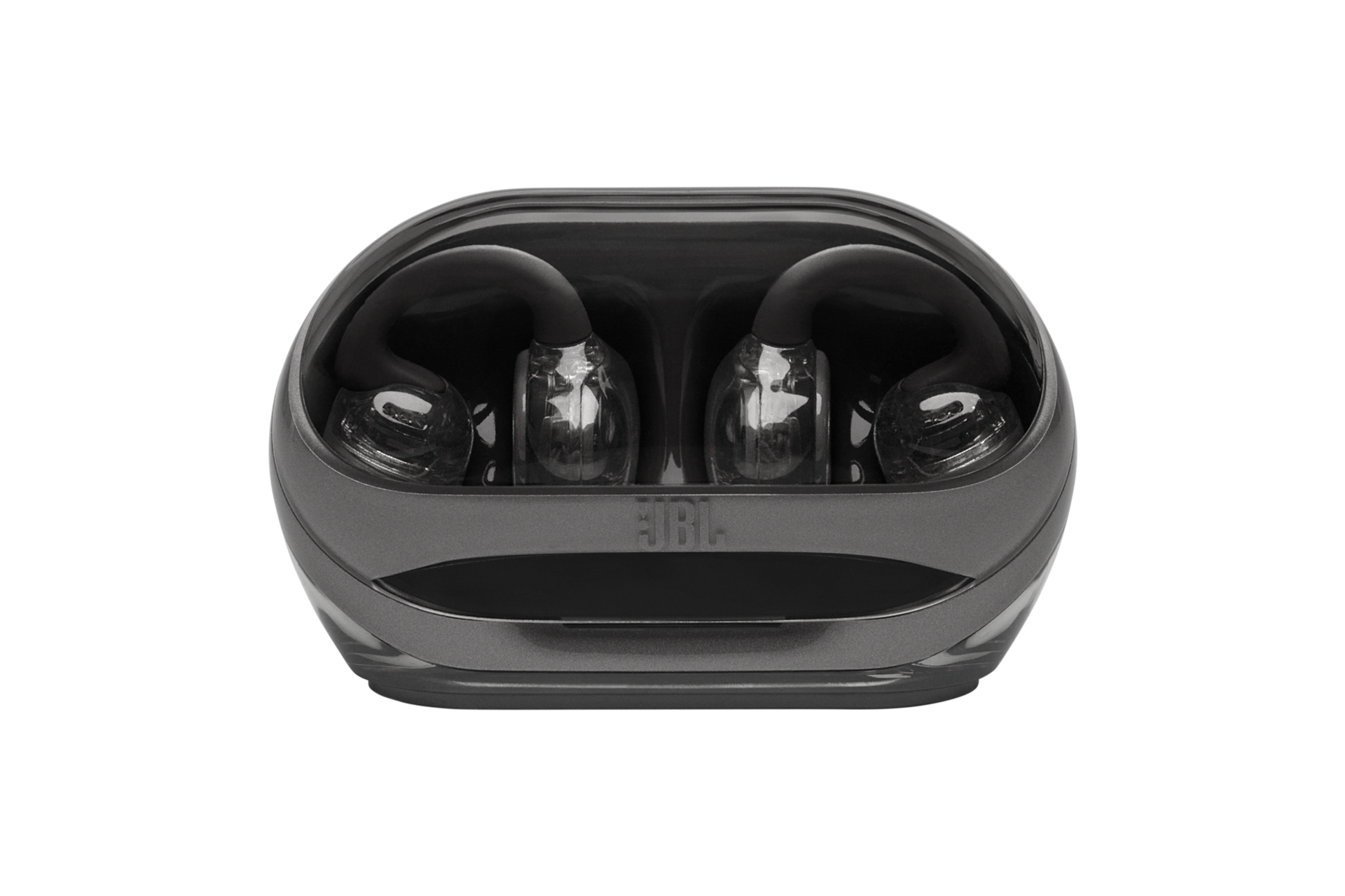 JBL SOUNDGEAR CLIPS 오픈 이어 블루투스 이어폰 블랙 정면