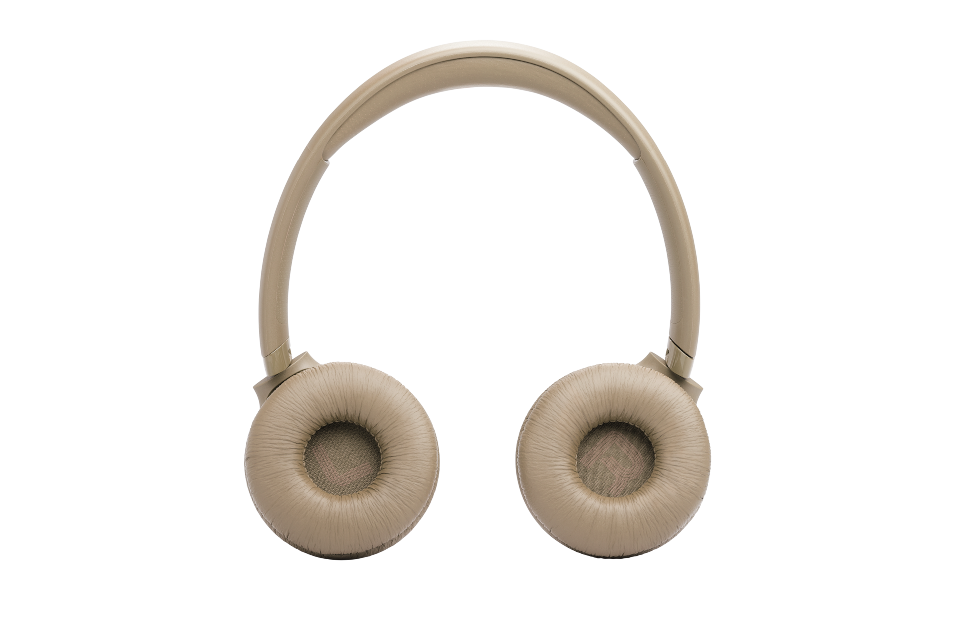 JBL TUNE 530BT 무선 온이어 헤드폰 베이지 이어컵이 접힌 모습 2