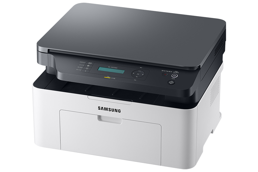 흑백 레이저 복합기 20 ppm 크림 화이트 우측면