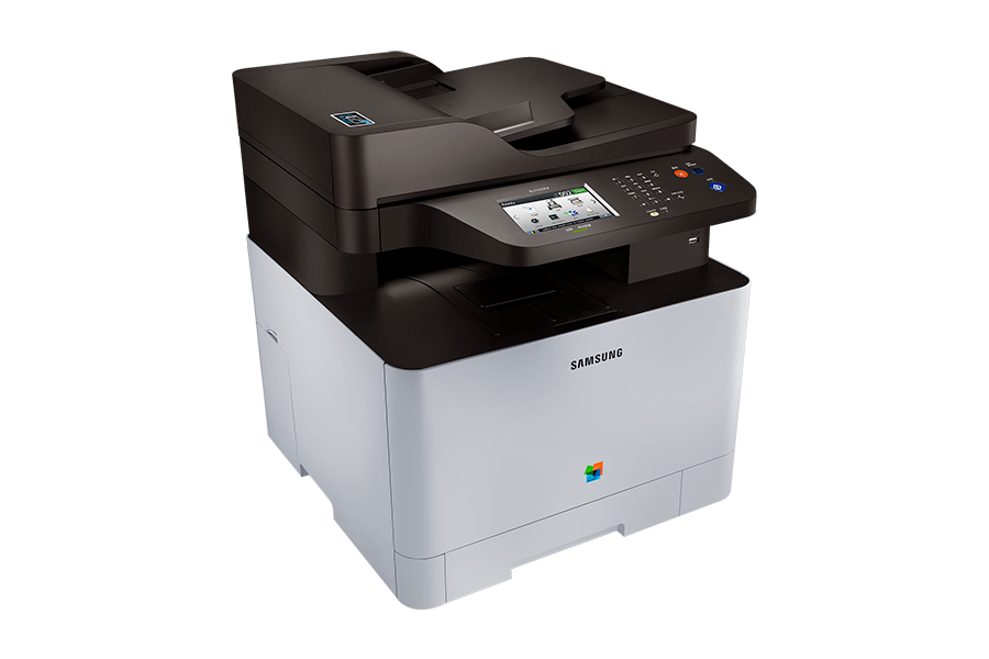 컬러 레이저 복합기 14/14 ppm 크림 화이트 좌측 30도