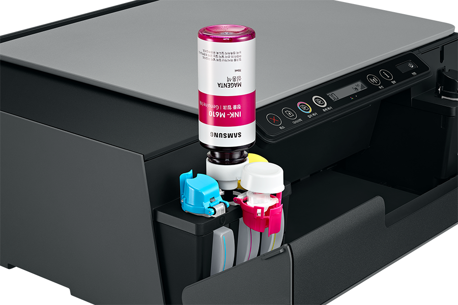 잉크젯 플러스S22/16 ppm 그레이 잉크 삽입구 확대 이미지