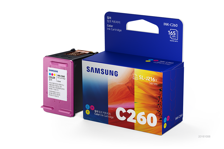 잉크젯프린터 잉크 165매 멀티 컬러 제품과 박스이미지