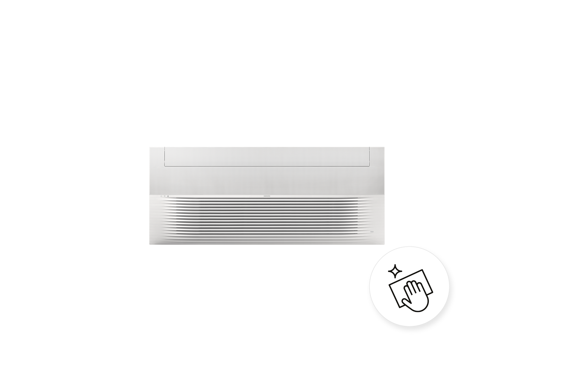 에어컨 전문세척 천장형 (1Way)+전문세척 아이콘 정면