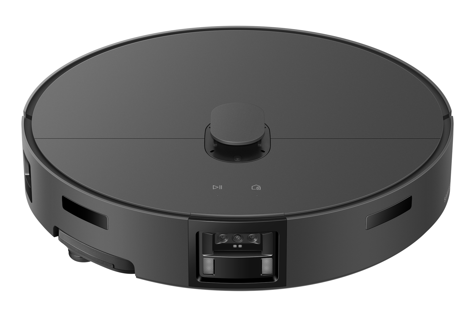 Bespoke AI 스팀 울트라 새틴 차콜 앞면