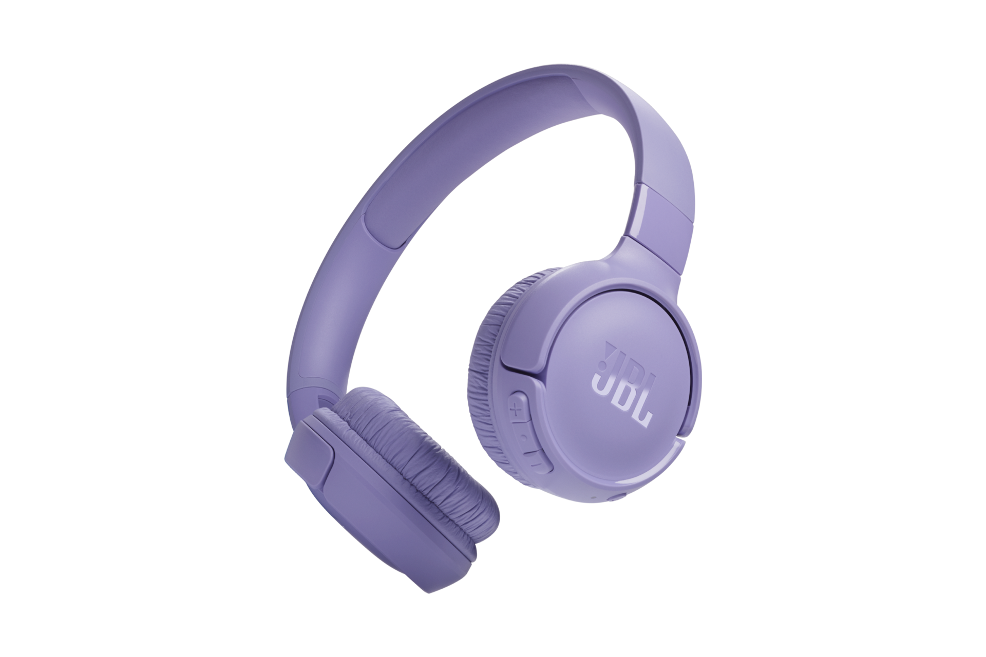 JBL TUNE 520BT 무선 온이어 헤드폰 퍼플 좌상단 10도