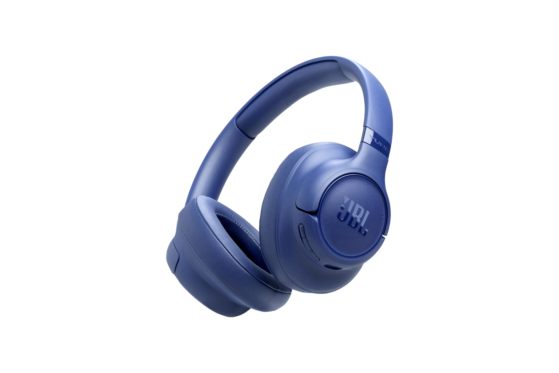 JBL TUNE 730BT 무선 오버이어 헤드폰 블루 우측 45도 측면