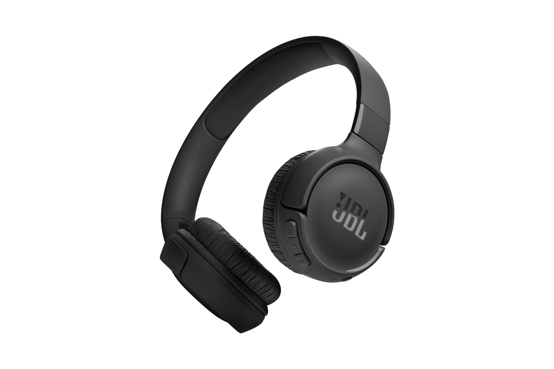 JBL TUNE 520BT 무선 온이어 헤드폰 블랙 좌상단 10도