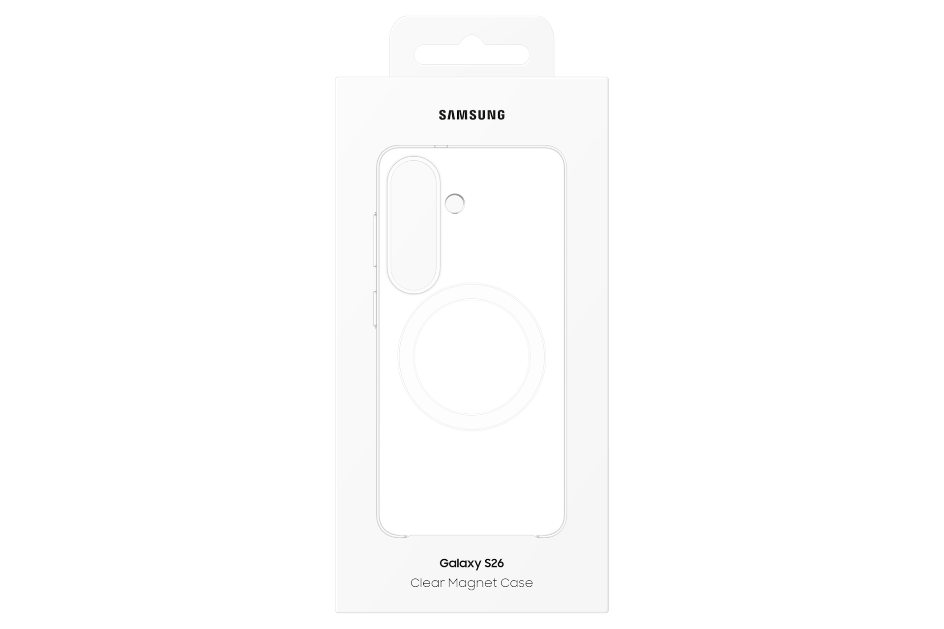 갤럭시 S26 클리어 마그넷 케이스 (투명) 패키지 이미지