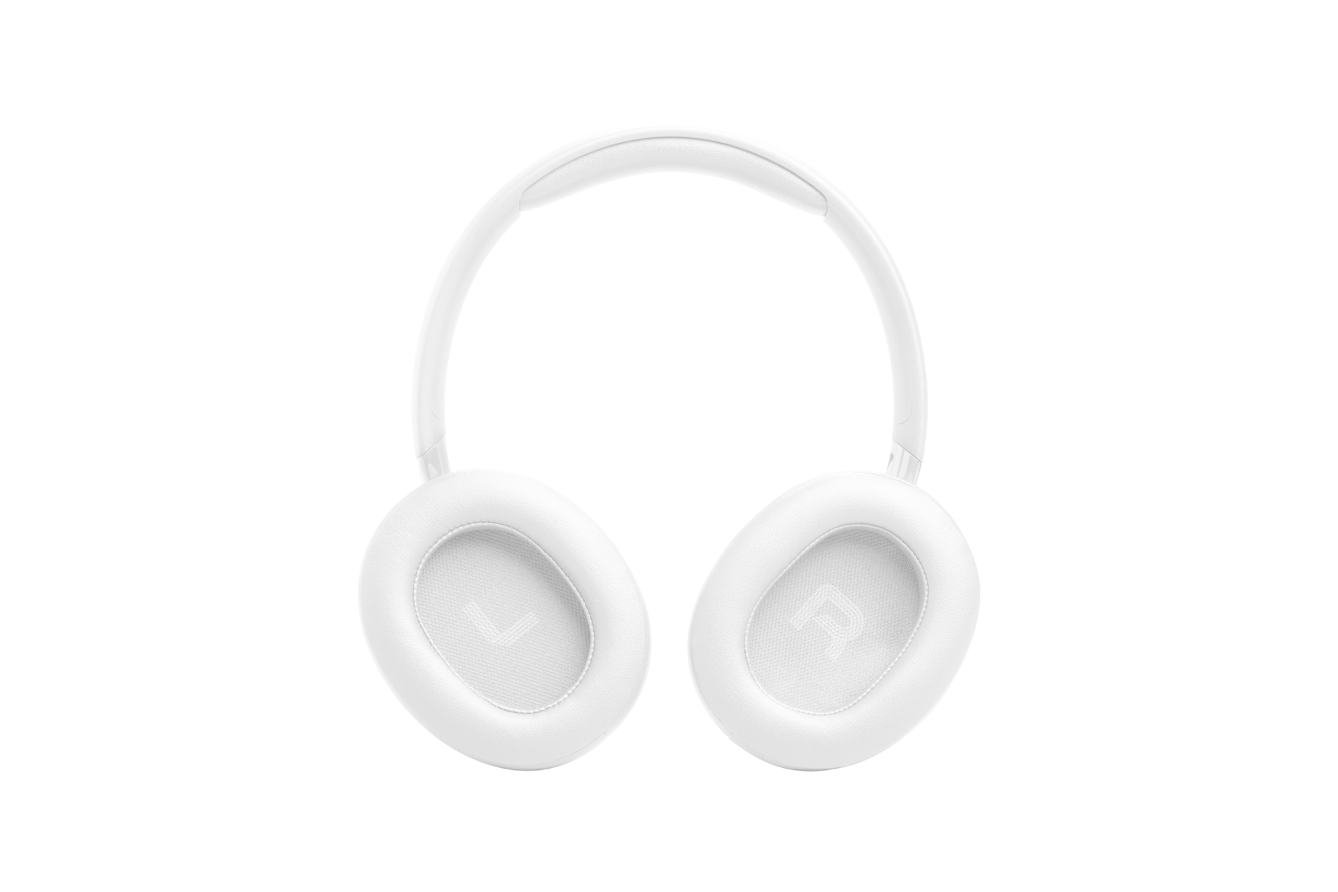 JBL TUNE 730BT 무선 오버이어 헤드폰 화이트 이어컵이 접힌 모습 1