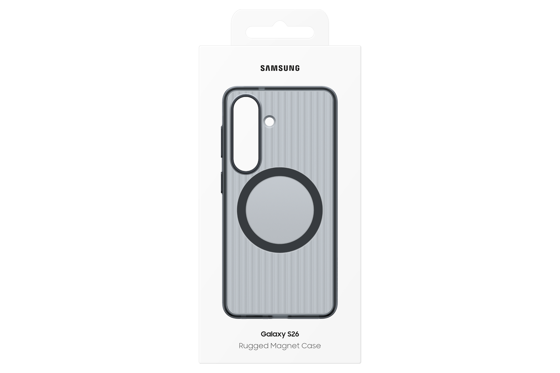 갤럭시 S26 러기드 마그넷 케이스 (블랙) 패키지 이미지