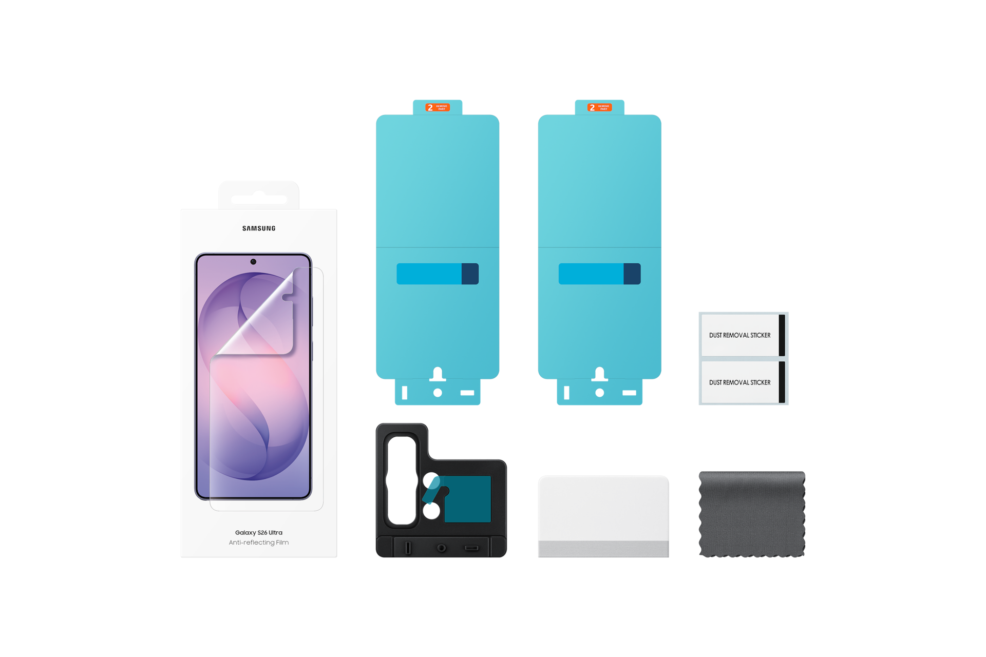 갤럭시 S26 울트라 AR 필름 (투명) 구성품 이미지