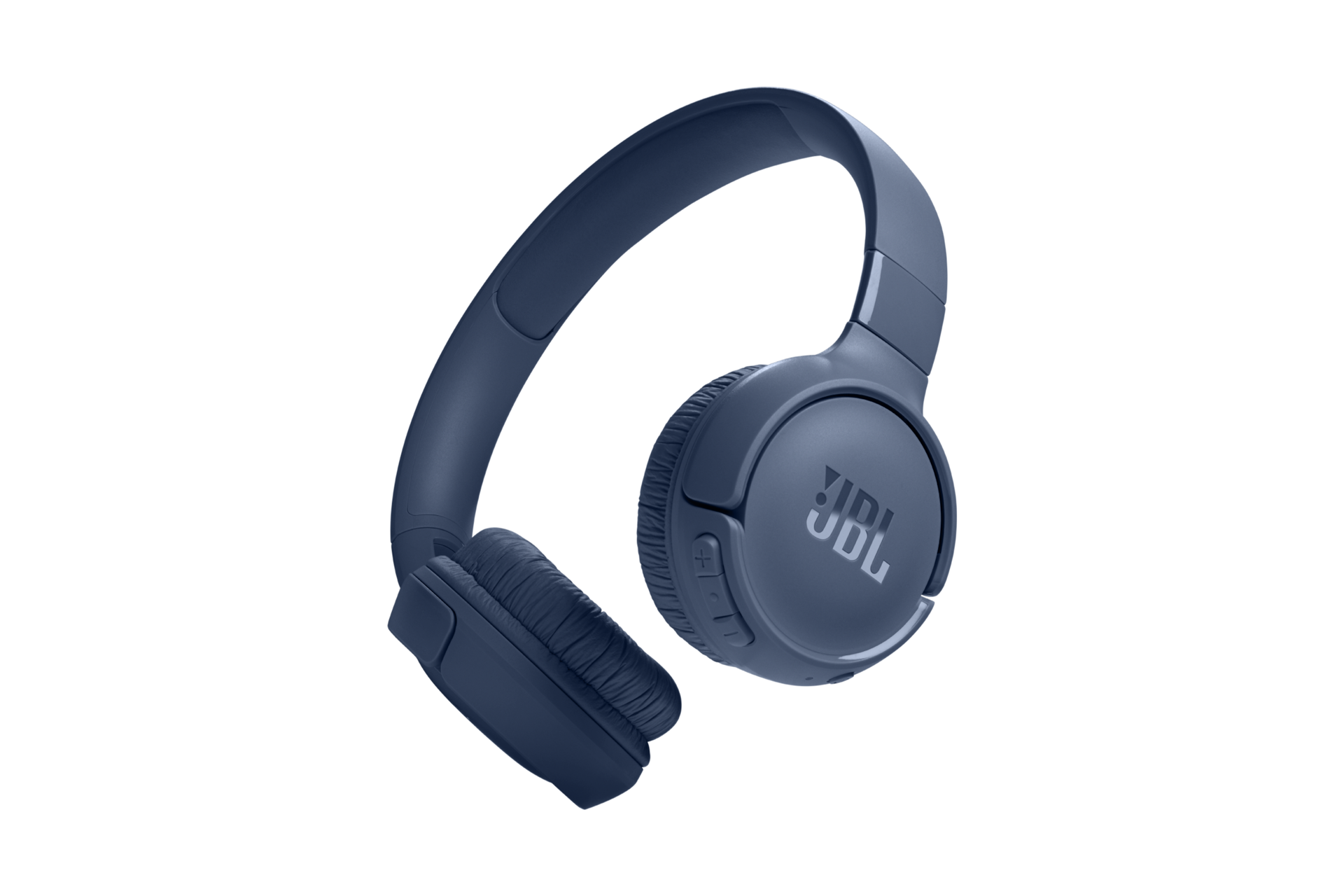 JBL TUNE 520BT 무선 온이어 헤드폰 블루 좌상단 10도