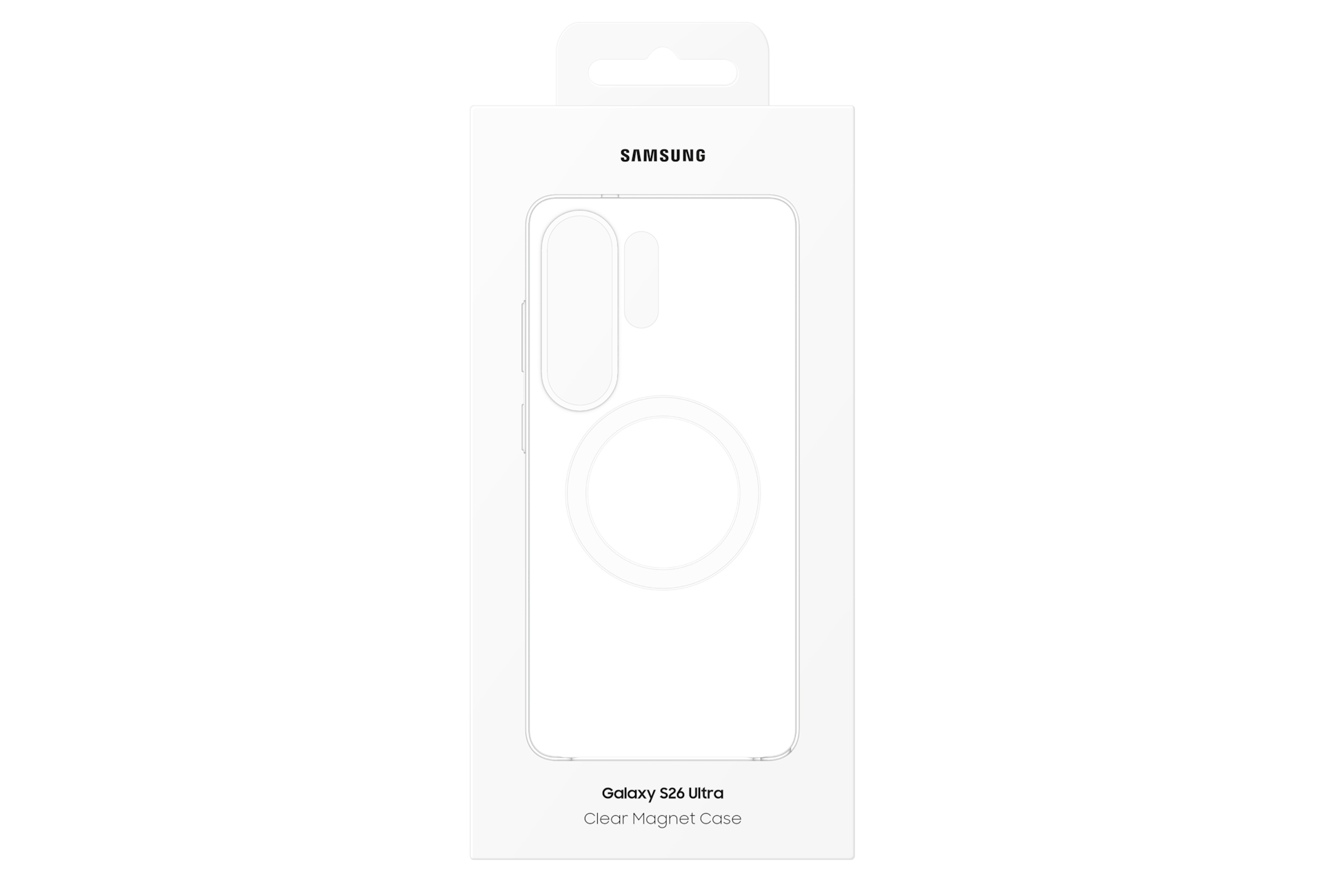 갤럭시 S26 울트라 클리어 마그넷 케이스 (투명) 패키지 이미지