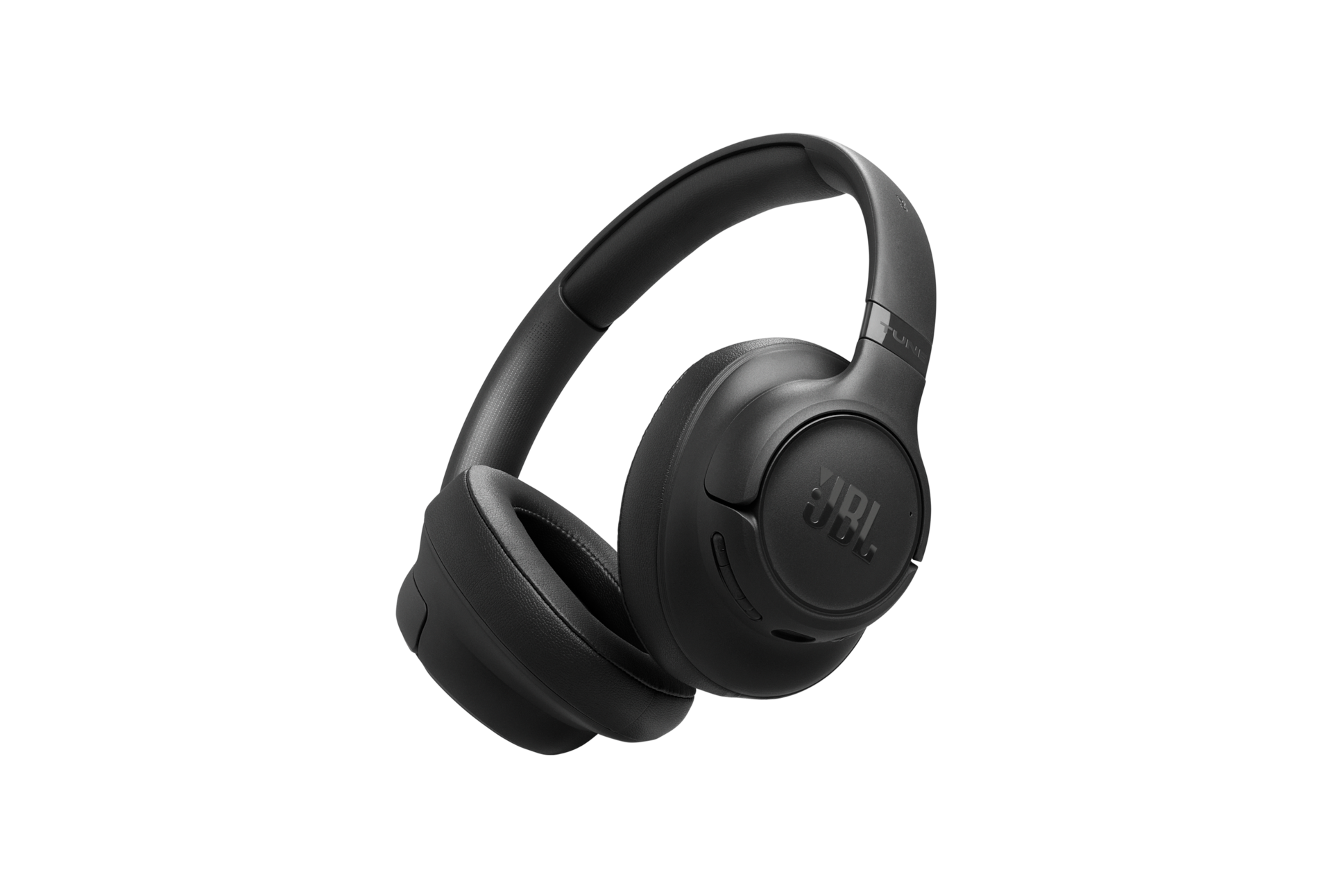 JBL TUNE 730BT 무선 오버이어 헤드폰 블랙 우측 45도 측면