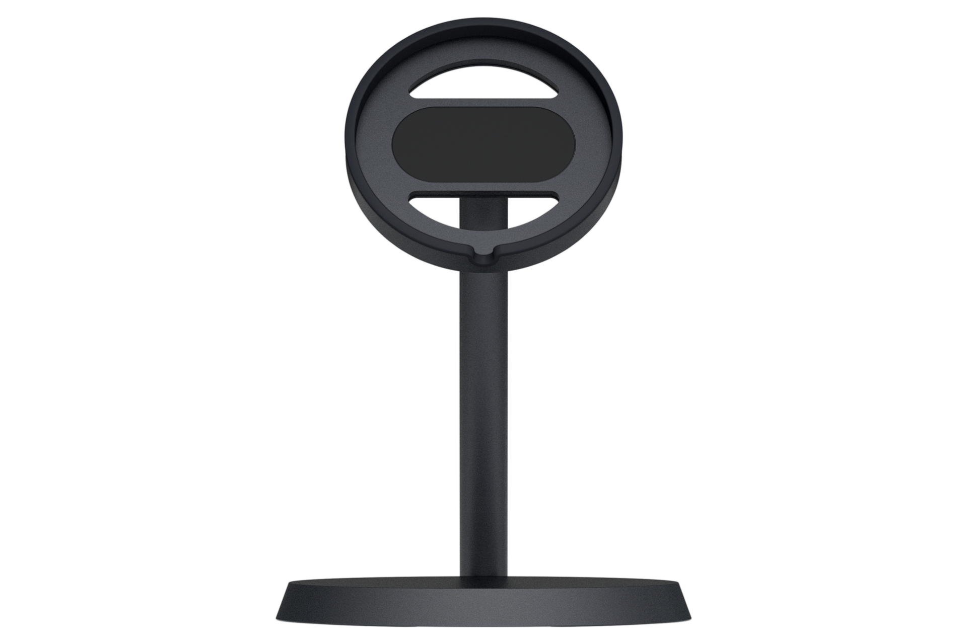 마그넷 무선 충전기 (25W) 거치대 (블랙) 정면 이미지