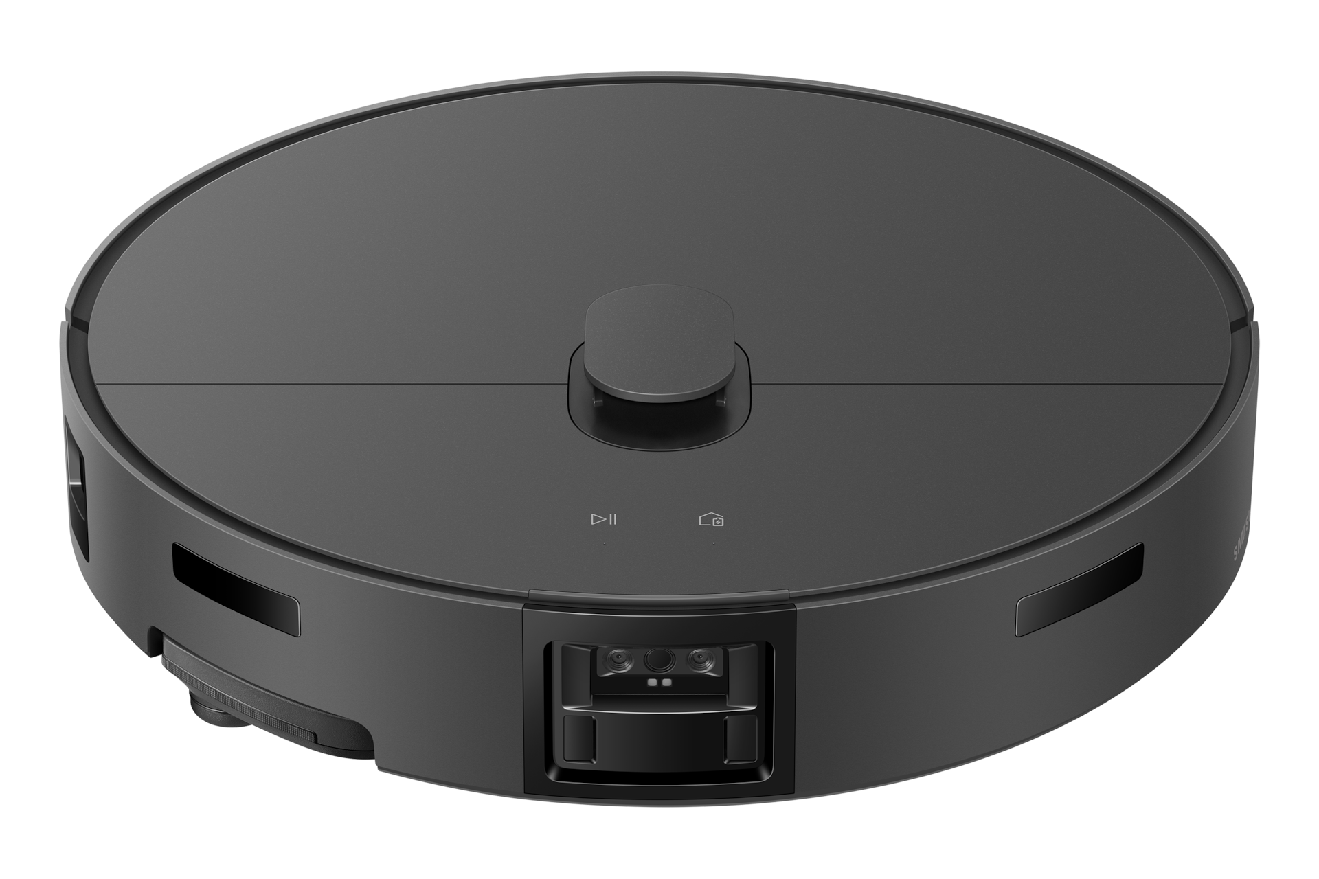 Bespoke AI 스팀 플러스 새틴 차콜 정면