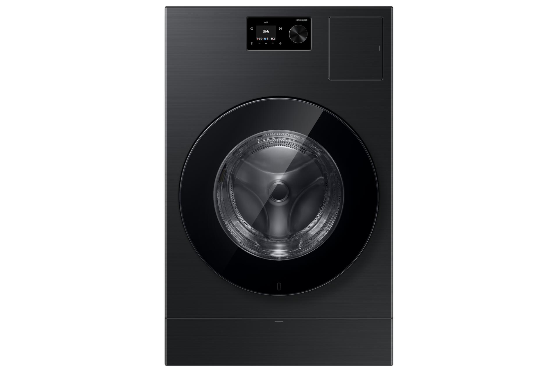Bespoke AI 콤보 25/18kg (71.1mm LCD) 블랙캐비어 정면