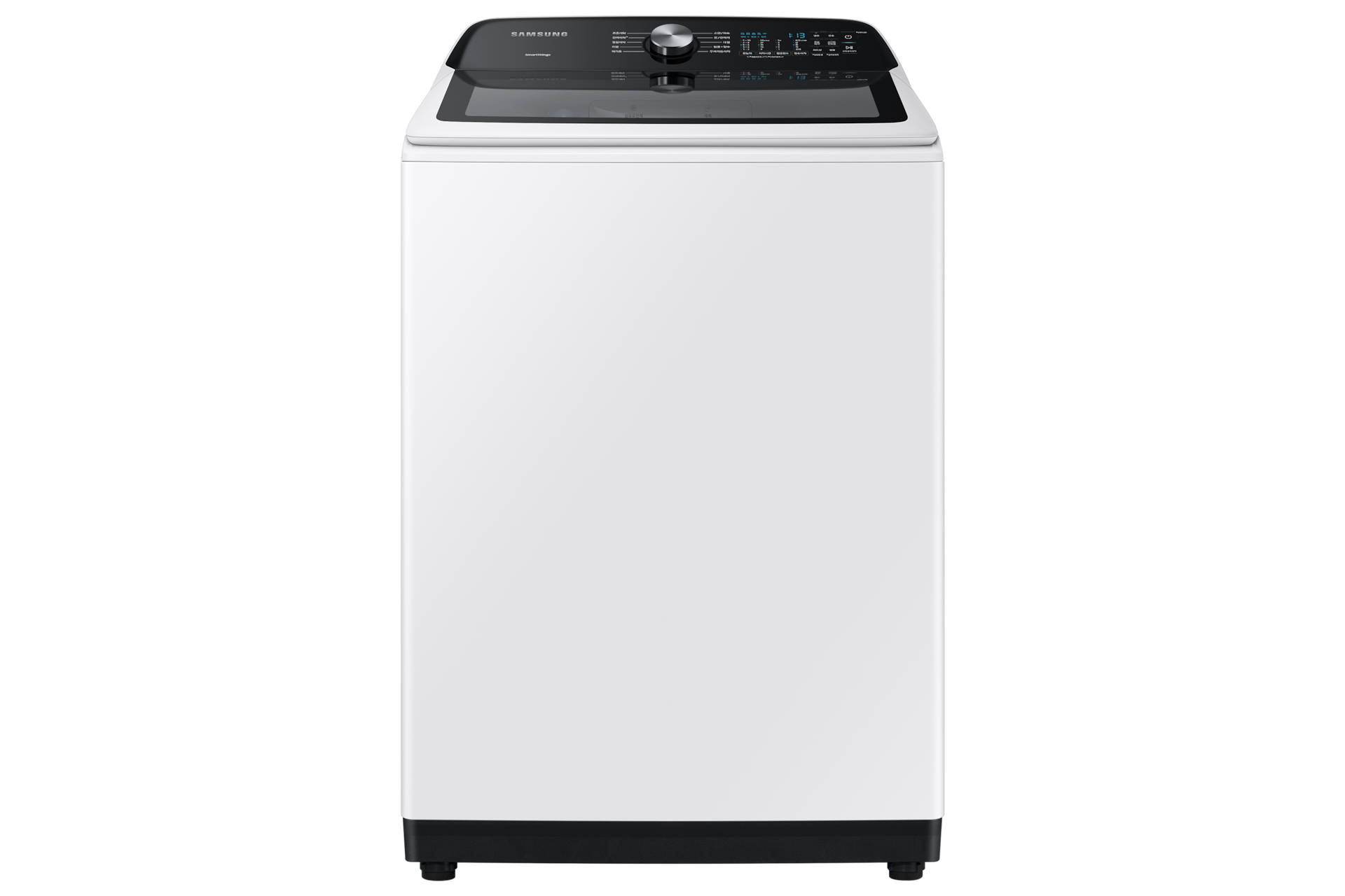 통버블 세탁기 23kg 화이트 정면