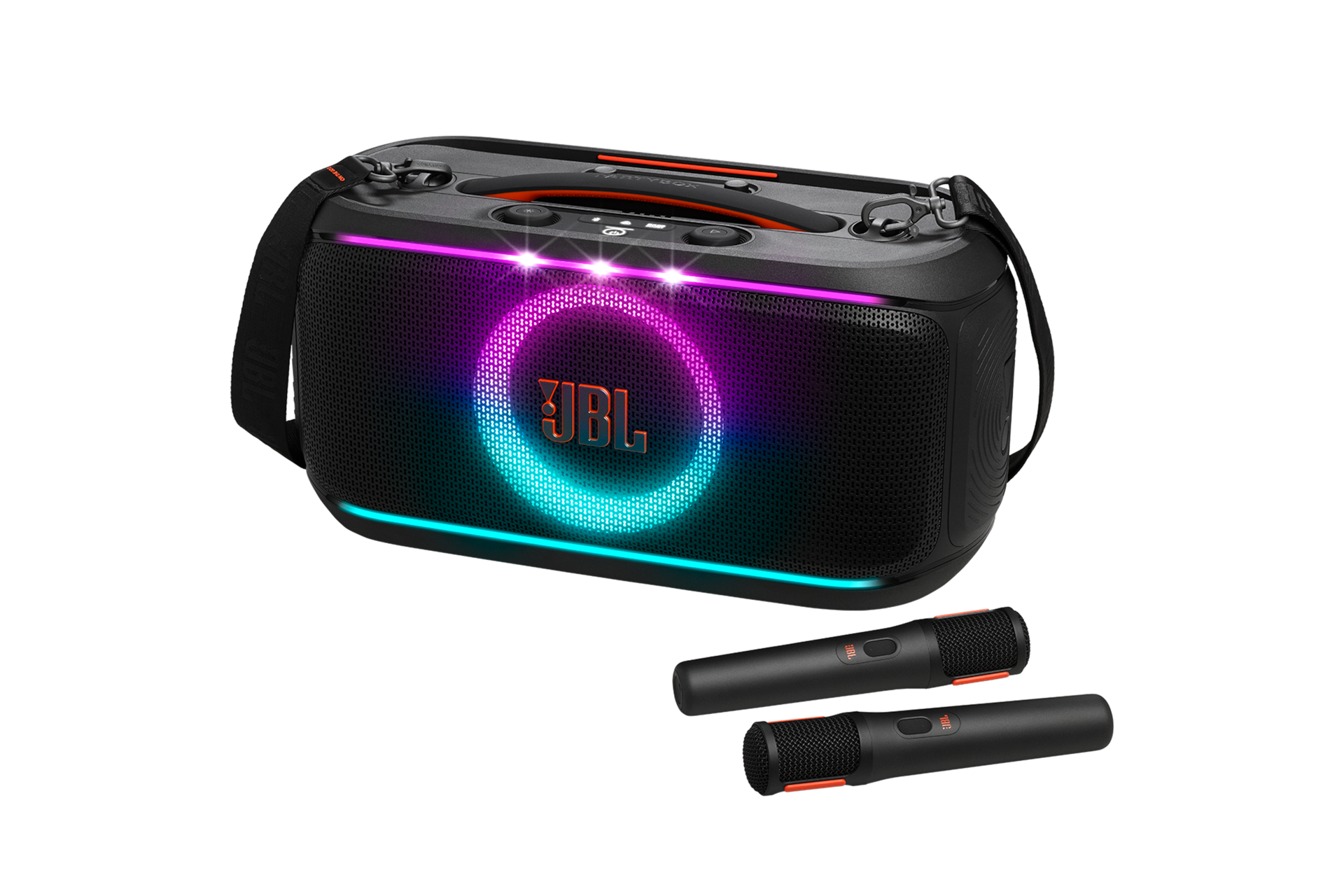 JBL PARTYBOX ON-THE-GO 2 파티 스피커+마이크 페어이미지