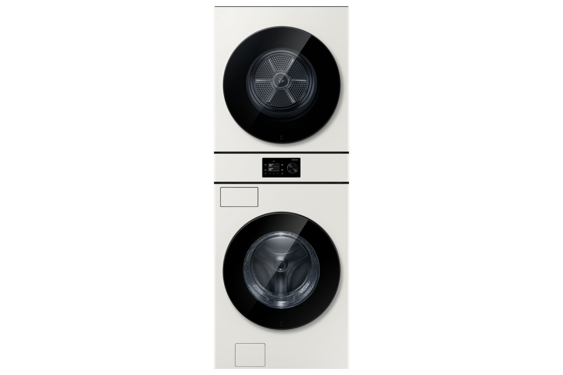 Bespoke AI 원바디 24/20kg (71.1mm LCD) 그레이지 정면