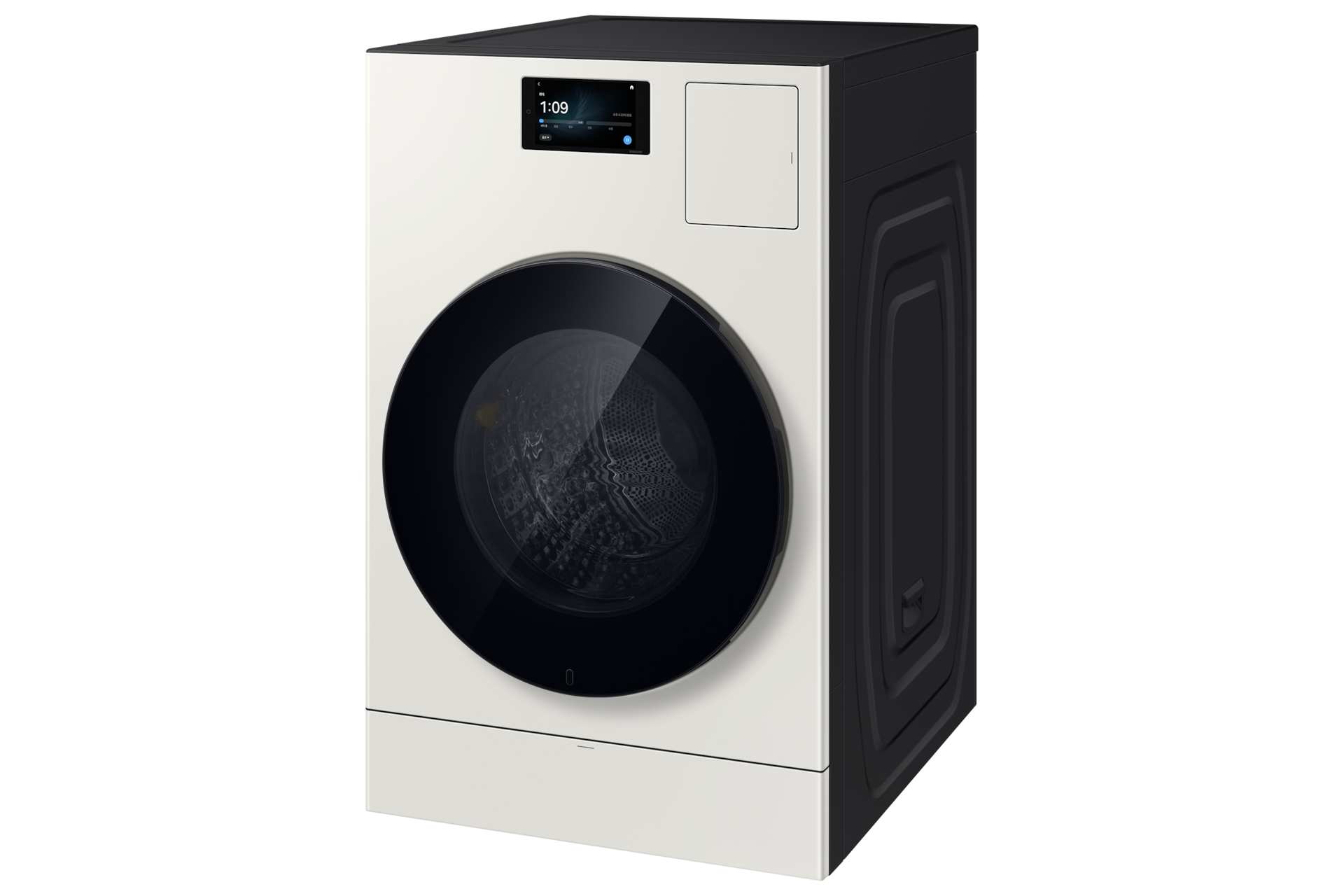 Bespoke AI 콤보 25/20kg (177.8mm LCD)+수납함 그레이지 콤보 우측 30도