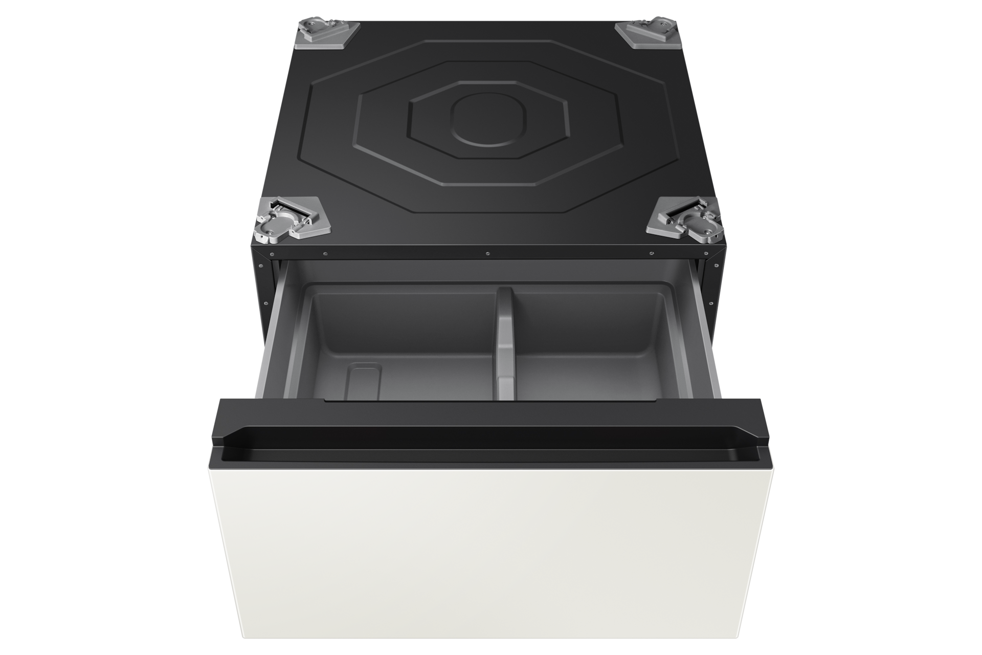 Bespoke AI 콤보 25/20kg (177.8mm LCD)+수납함 그레이지 수납함 단품 열림