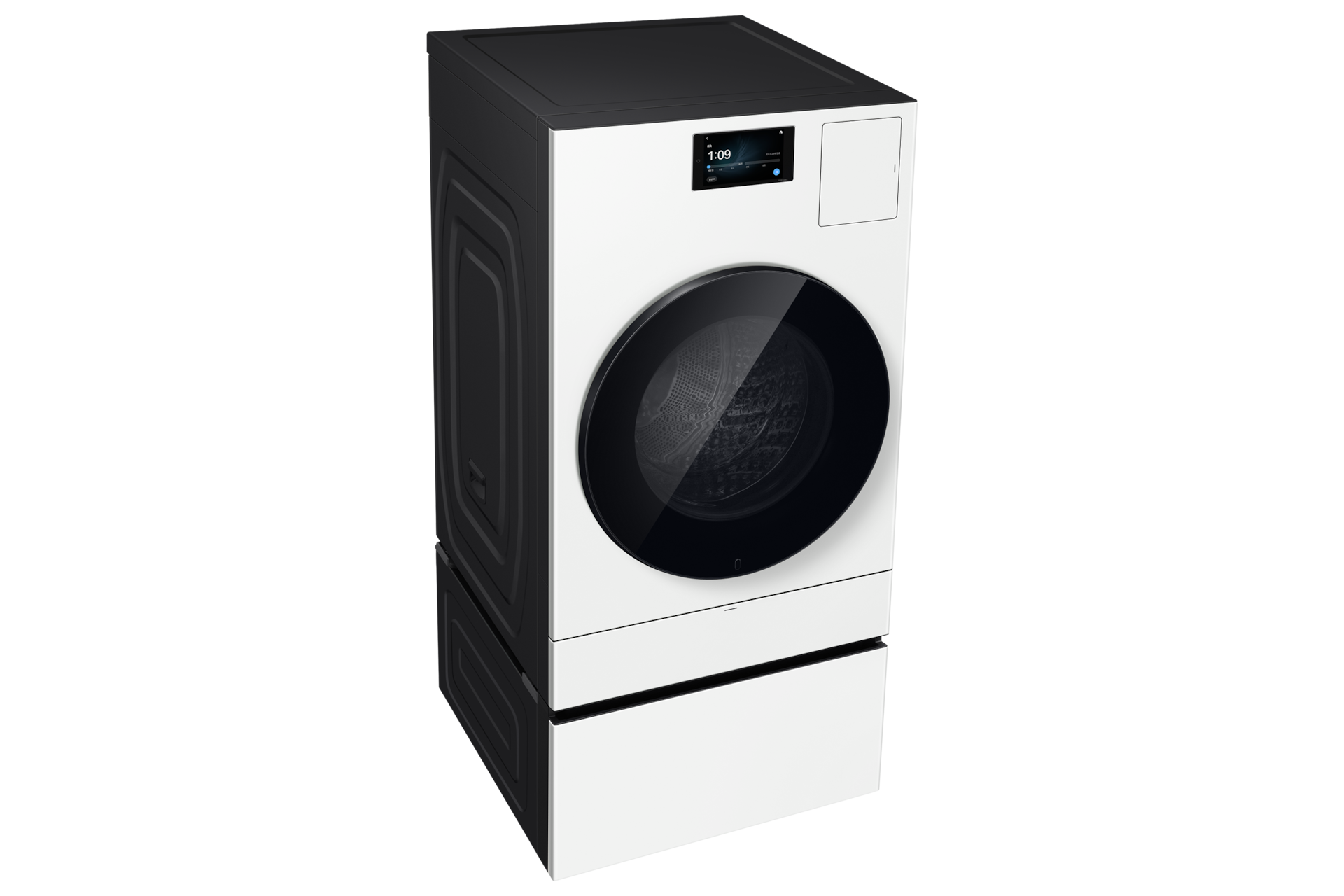 Bespoke AI 콤보 25/20kg (177.8mm LCD)+수납함 화이트 좌측