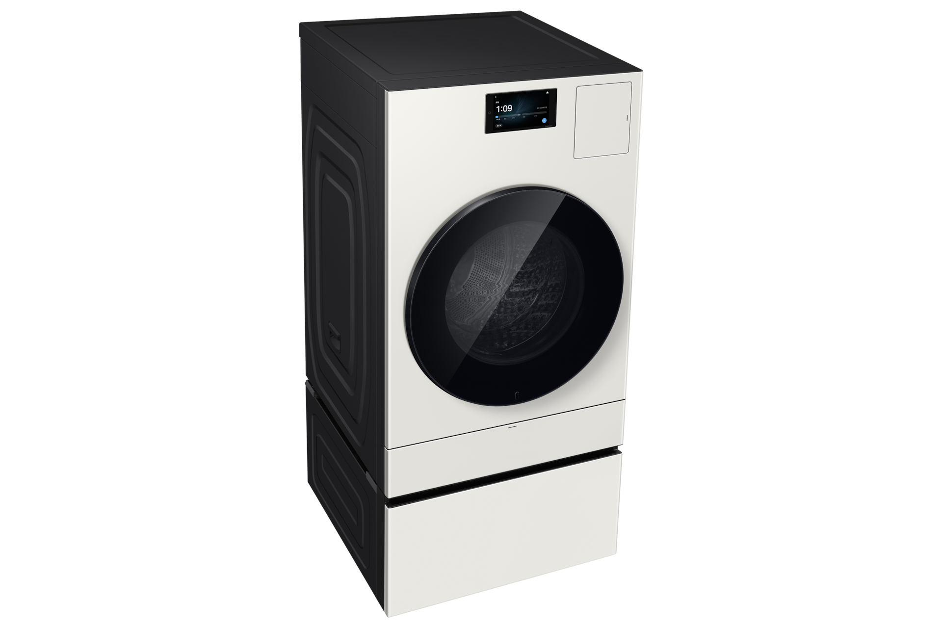 Bespoke AI 콤보 25/20kg (177.8mm LCD)+수납함 그레이지 좌측