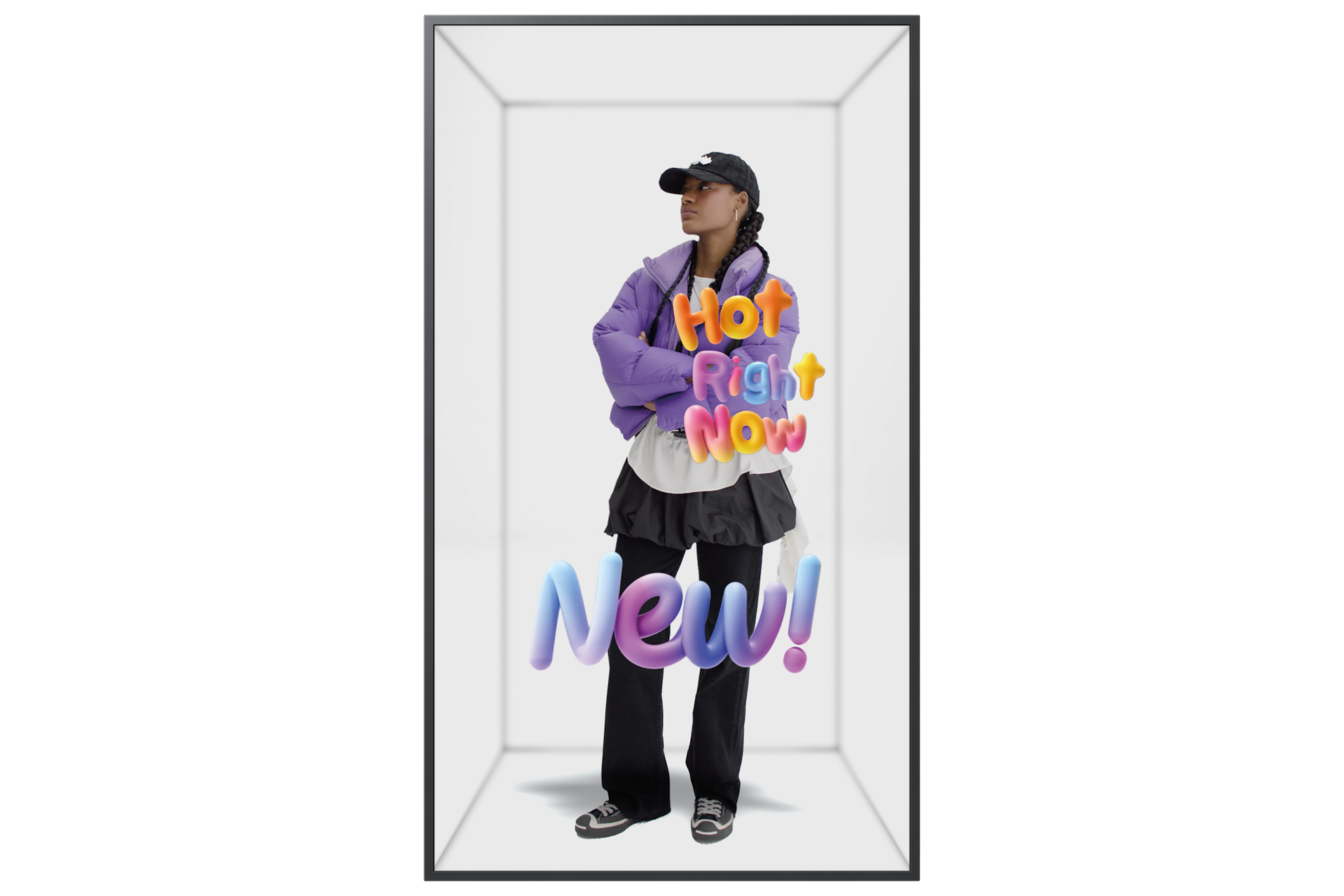 Spatial signage 정면