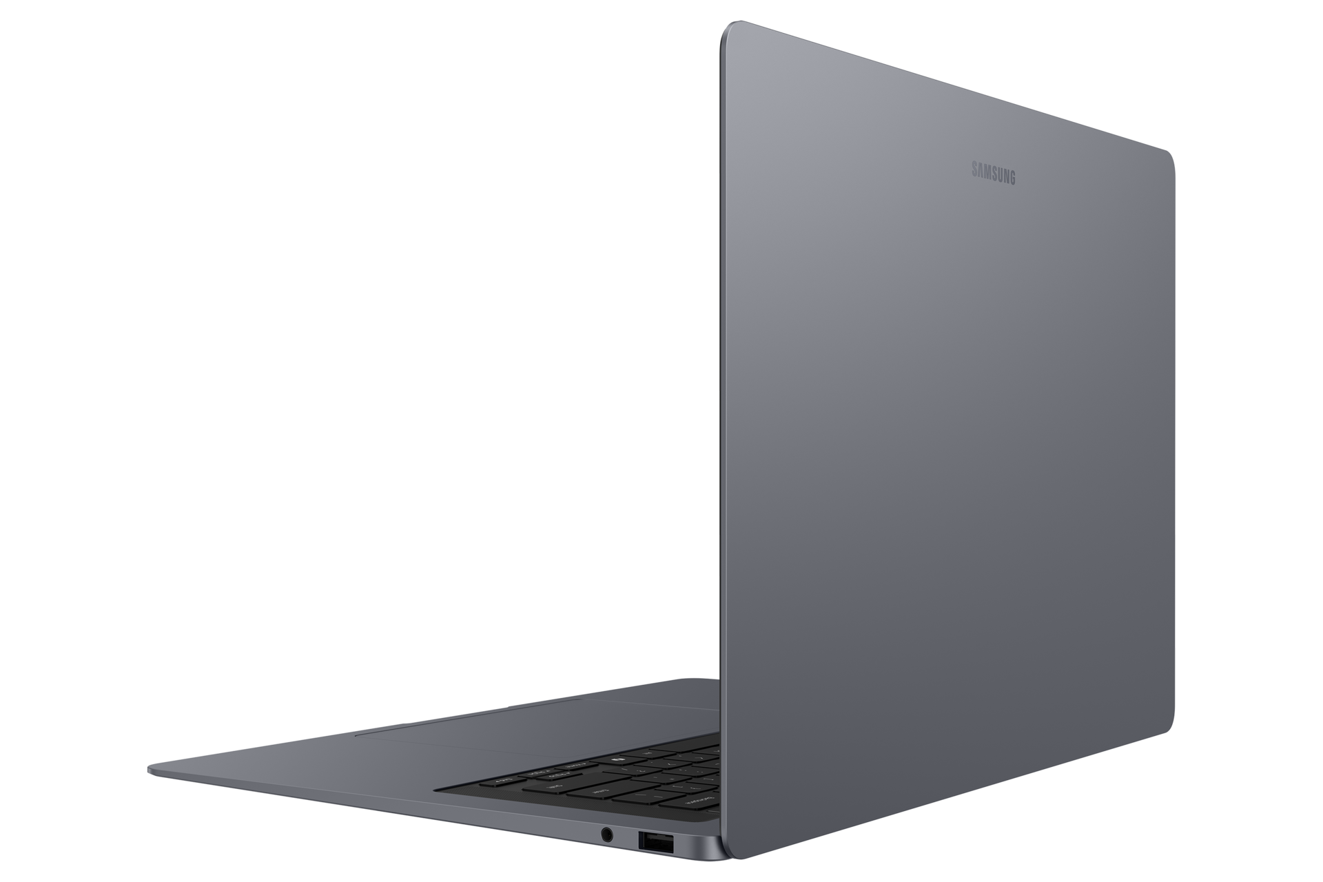 갤럭시 북6 프로 (40.6cm) Core™ Ultra 5 / 1 TB NVMe SSD, Copilot+ PC 오픈 후측면 45도