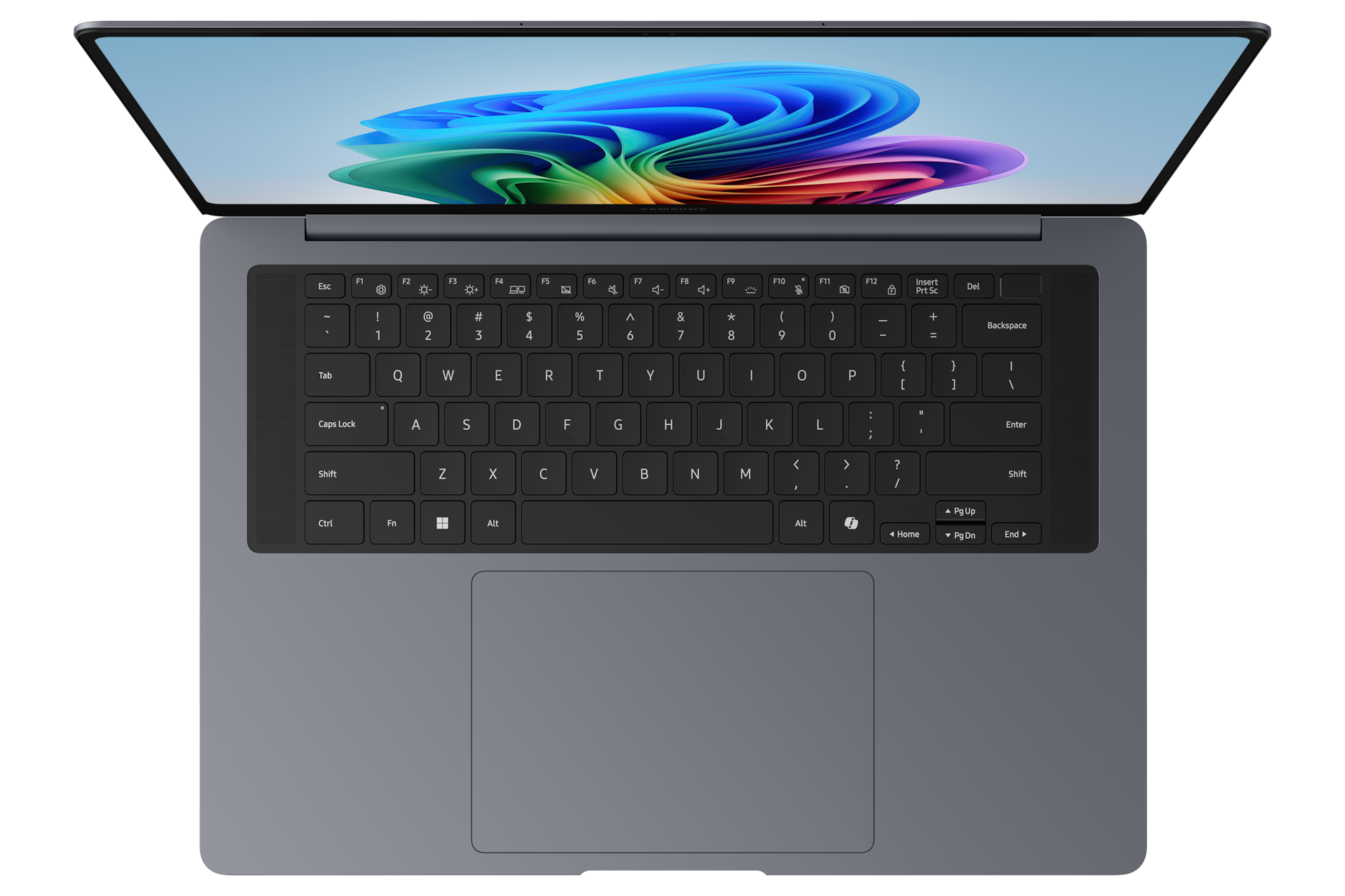 갤럭시 북6 프로 (40.6cm) Core™ Ultra 5 / 1 TB NVMe SSD, Copilot+ PC 오픈 탑뷰