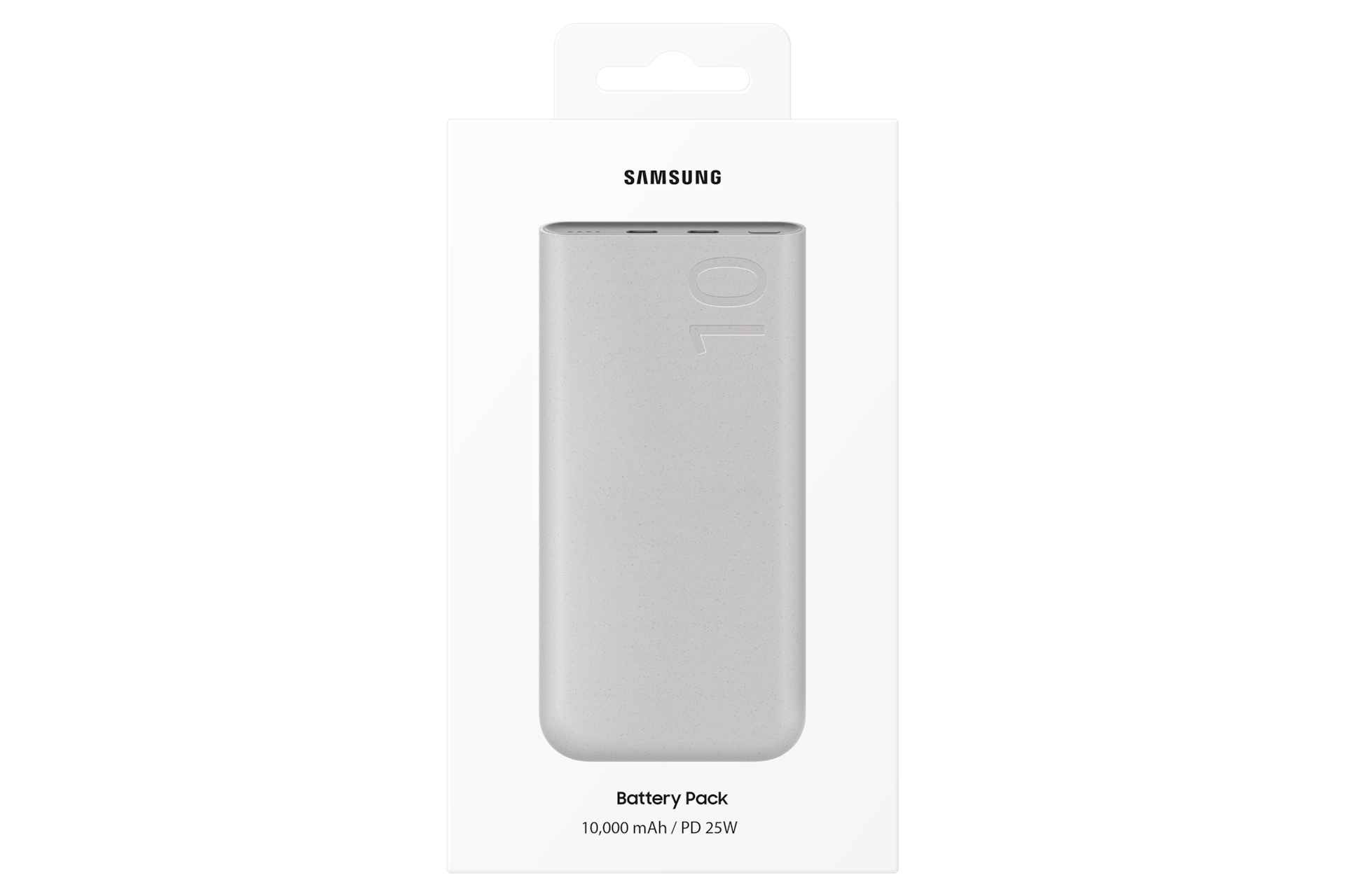 PD 배터리팩 10,000mAh (2026, 25W) (베이지) 패키지 이미지