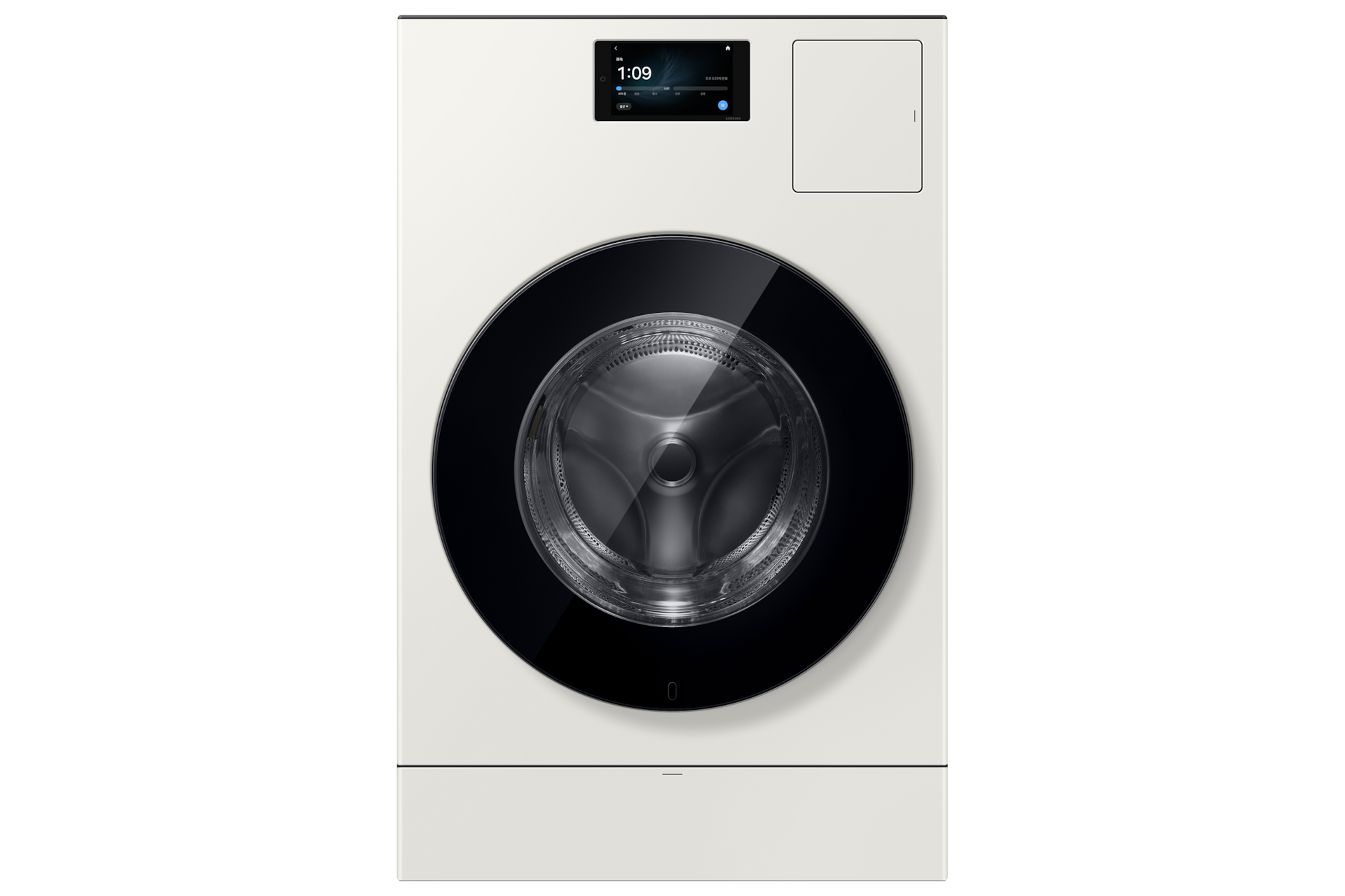 Bespoke AI 콤보 25/20kg (177.8mm LCD) 그레이지 정면