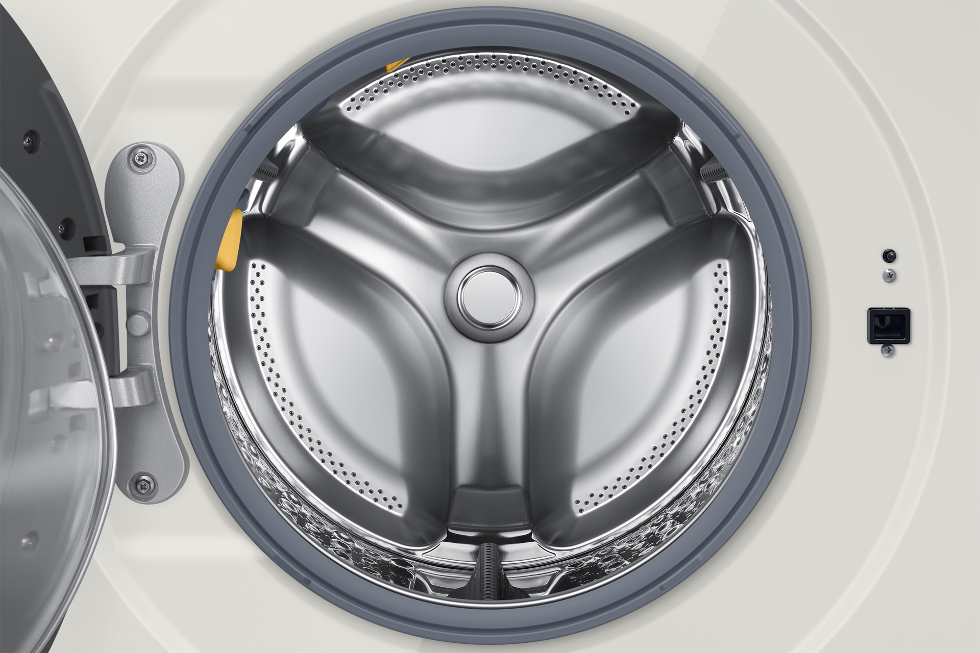 Bespoke AI 원바디 25/22kg 그레이지세기 내부확대