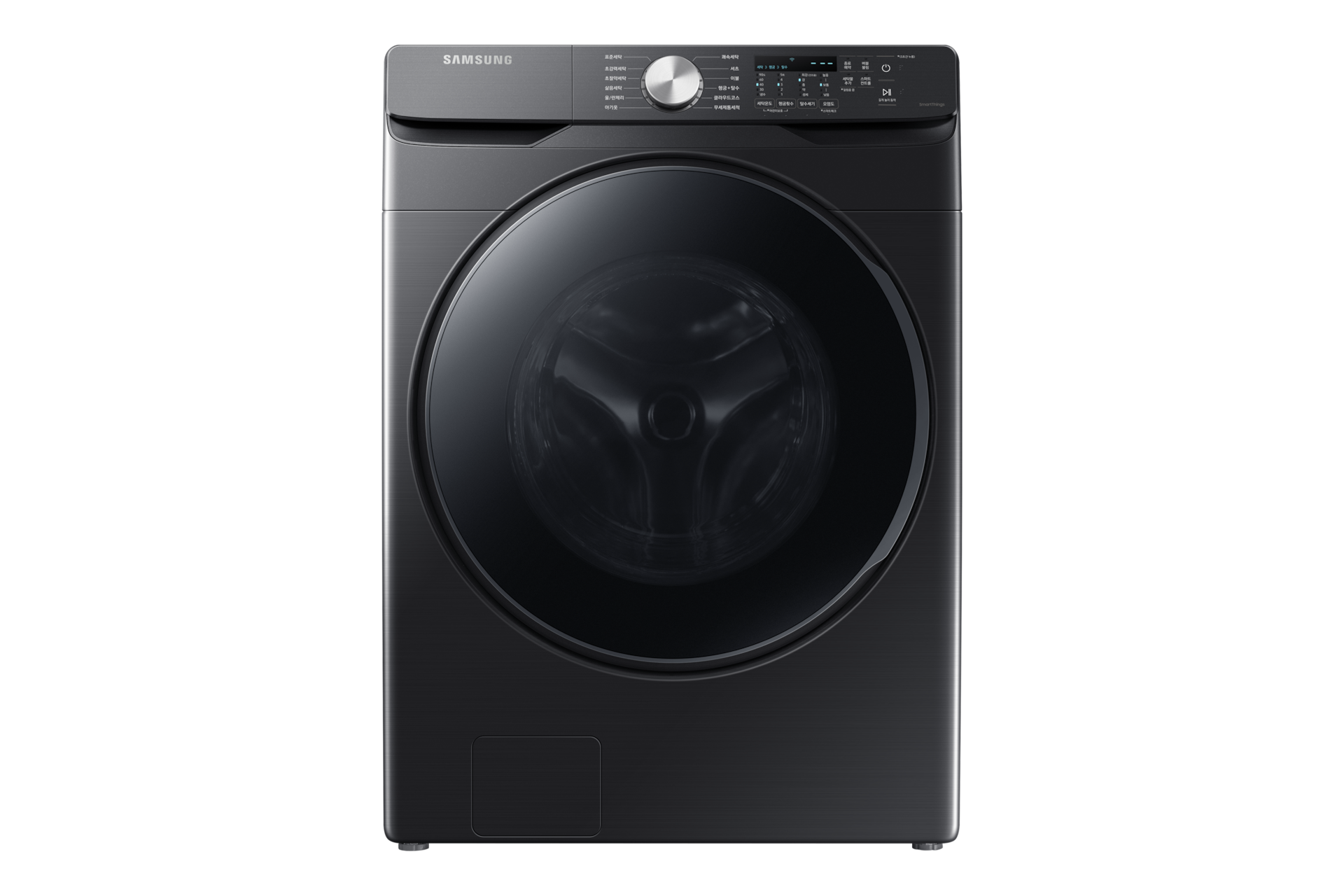 세탁기 21kg 블랙캐비어 정면