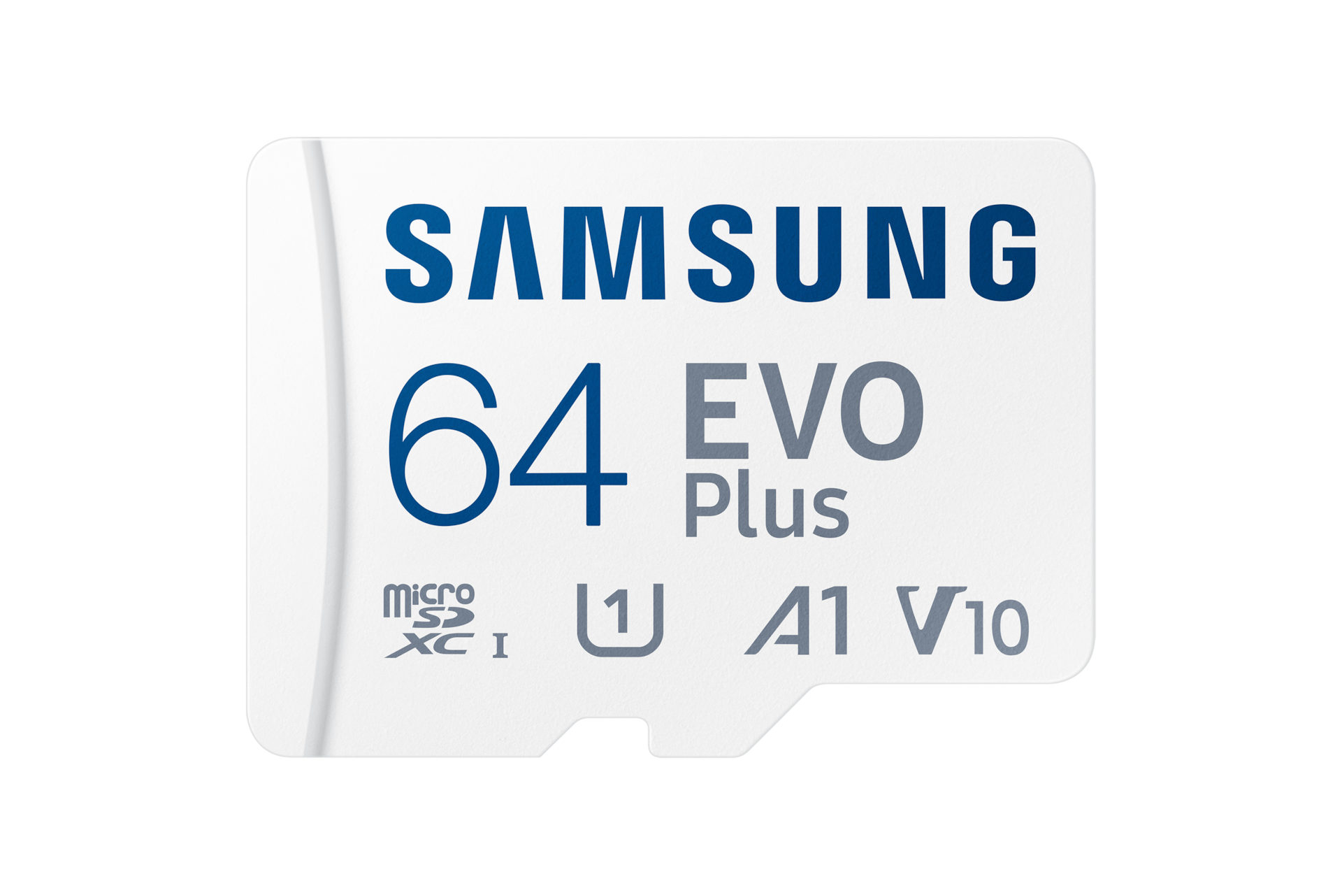 마이크로SD 메모리카드 EVO Plus 64 GB (화이트) 정면 이미지