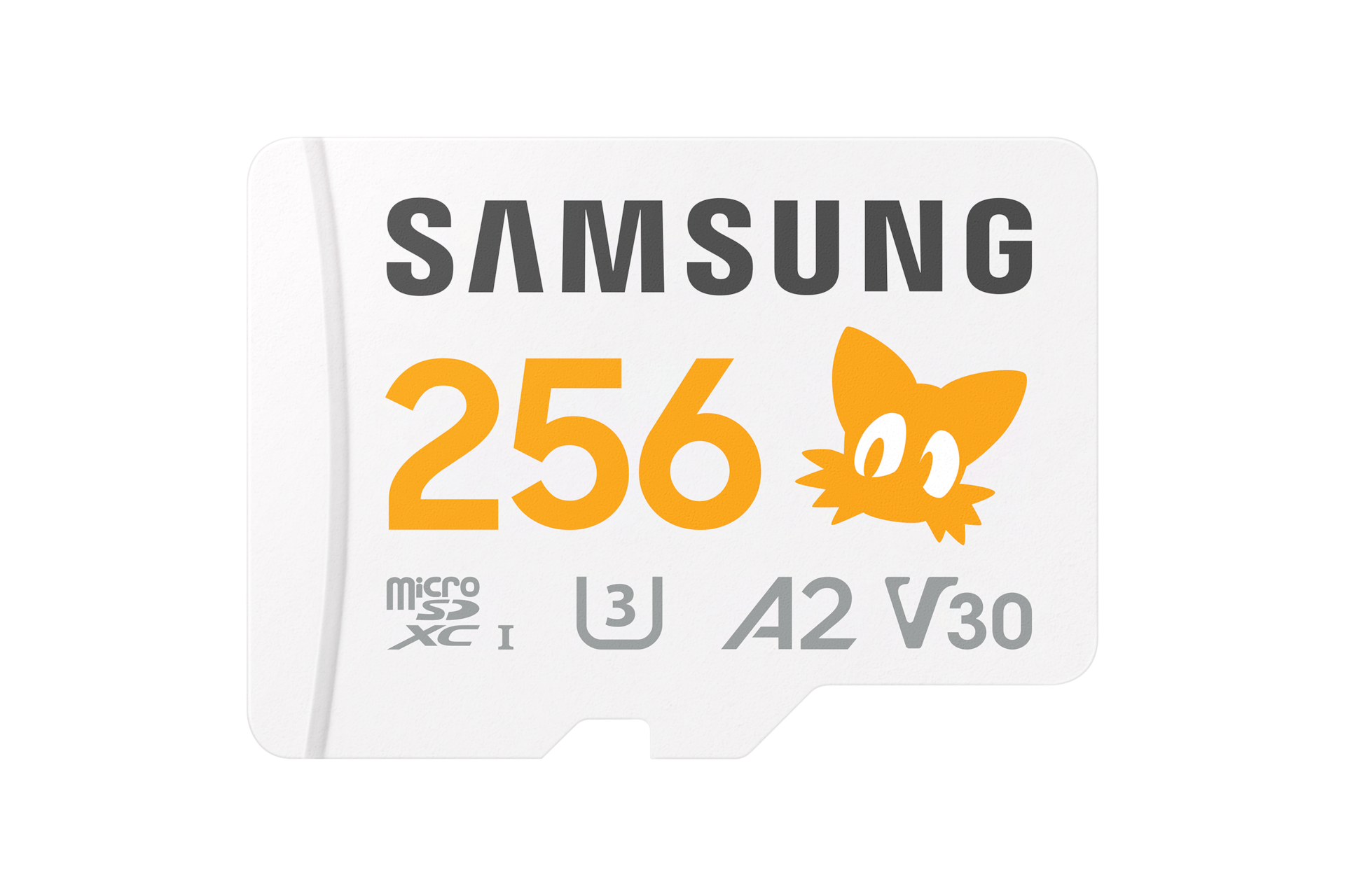 마이크로SD 메모리카드 소닉 PRO Plus 256GB 화이트 정면이미지