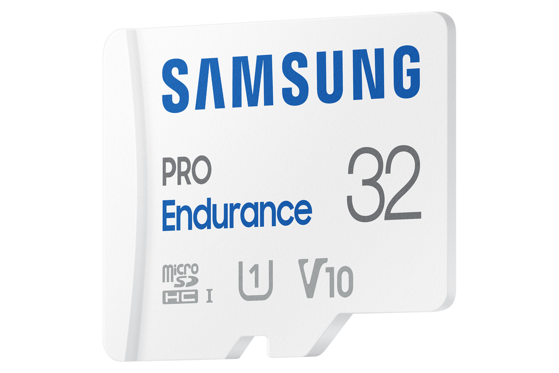 마이크로SD 메모리카드 PRO Endurance 32 GB 화이트 왼쪽 20도 측면