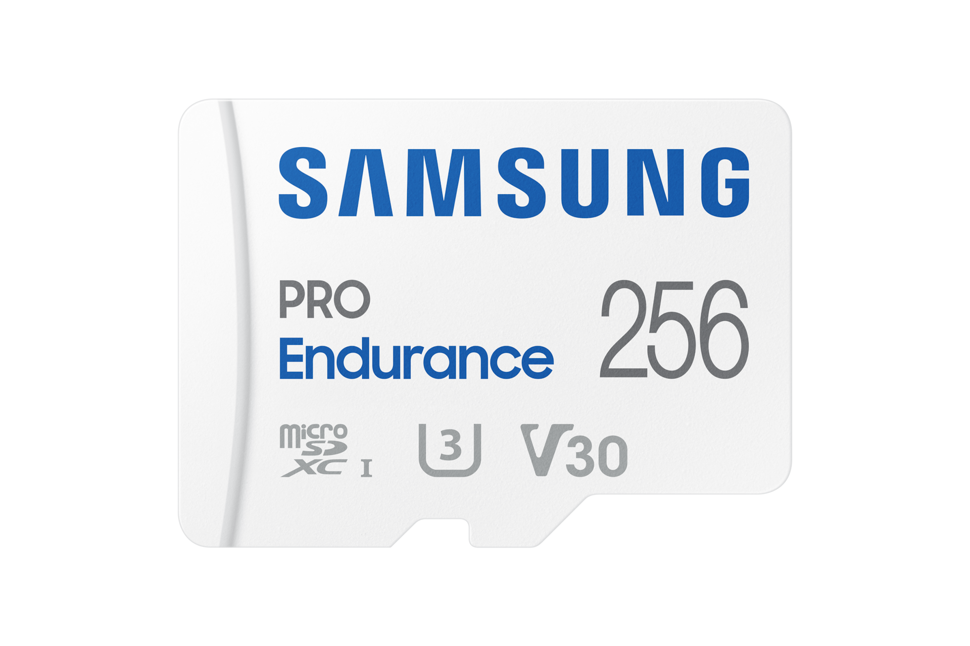마이크로SD 메모리카드 PRO Endurance 256 GB 화이트 정면